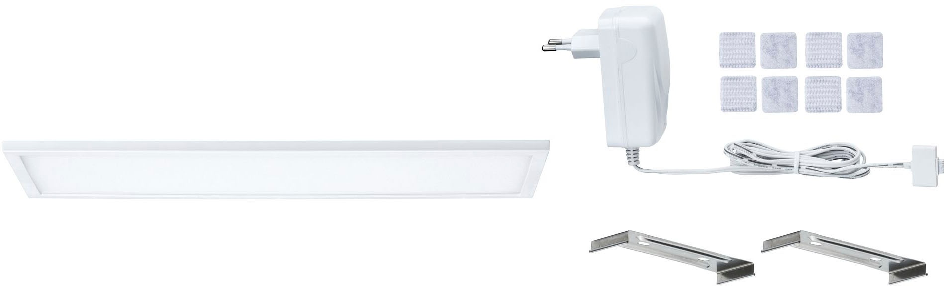 Paulmann Unterschrankleuchte »Unterschrank-Panel LED Ace 7,5W Weiß 10x30cm Basisset«, 1 flammig, Unterschrank-Panel LED Ace 7,5W Weiß 10x30cm Basisset