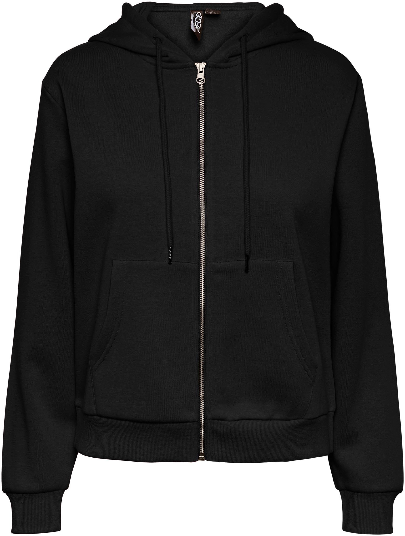 pieces Kapuzensweatshirt »PCCHILLI LS ZIP HOODIE NOOS BC«
