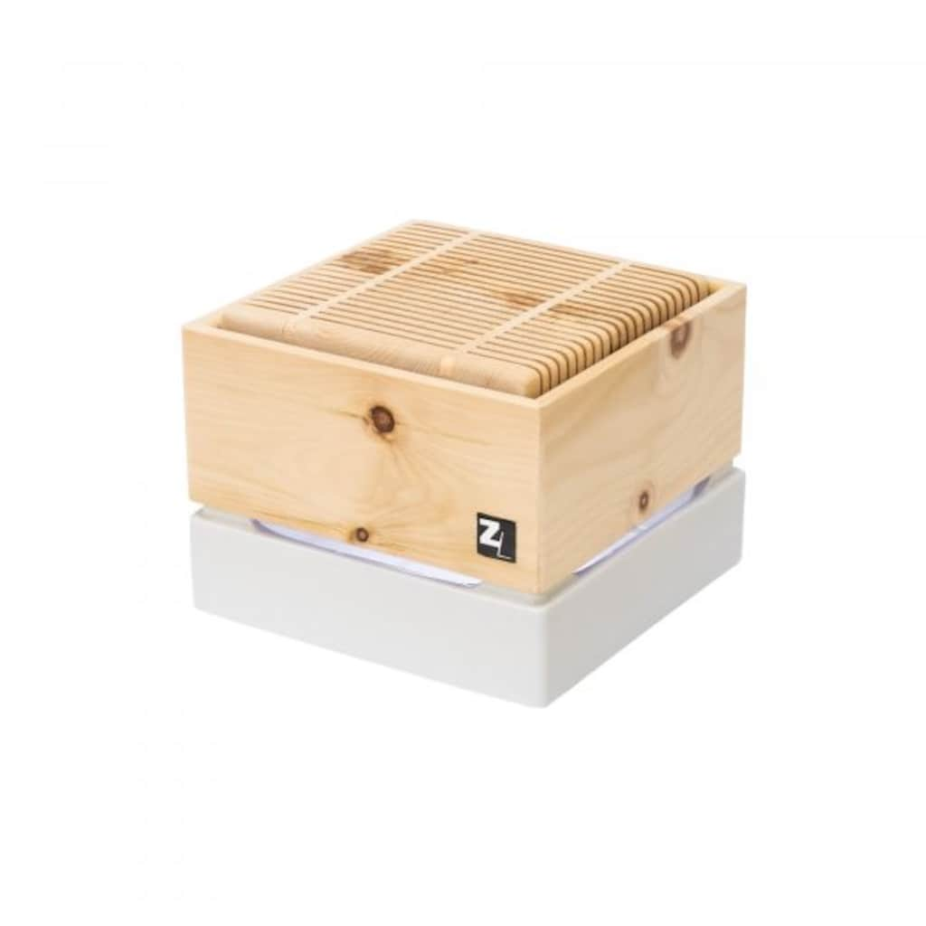 ZirbenLüfter® Luftreiniger »CUBE II Mini«, für 15 m² Räume, ZirbenLüfter ® CUBE mini II reduziert signifikant Luftschadstoffe