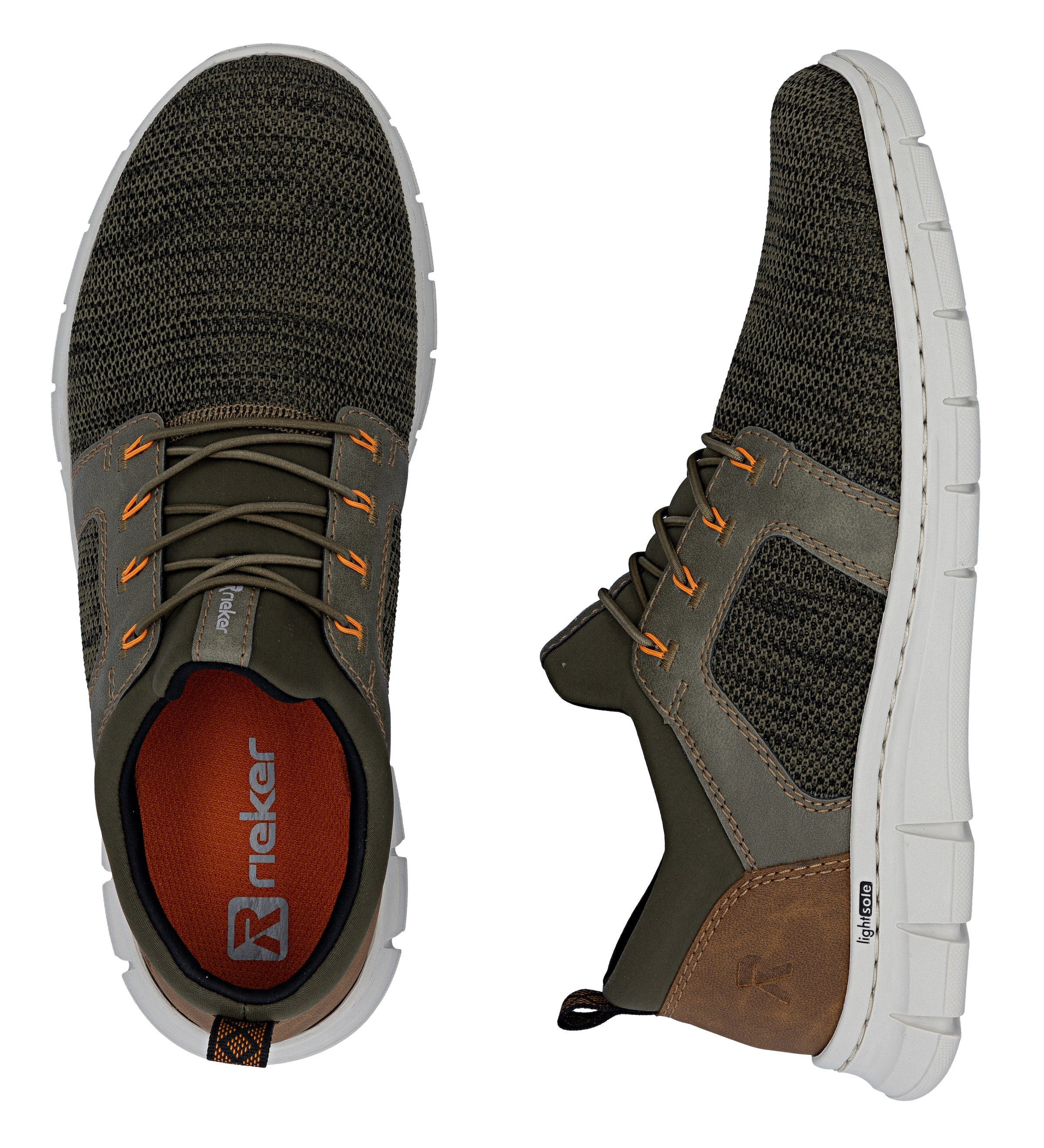 Rieker Slip-On Sneaker  mit elastischem Einschlupf