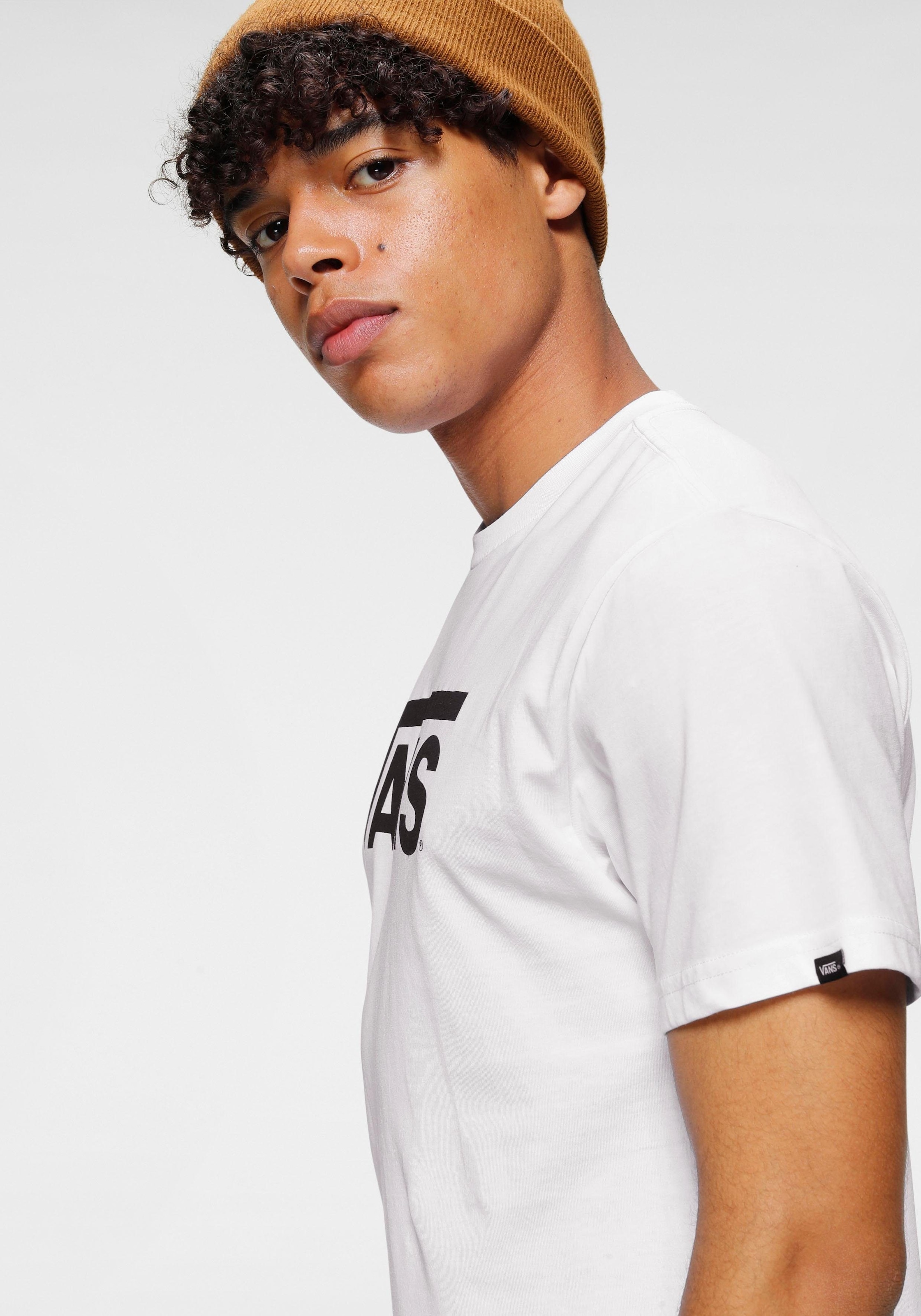 Vans T-Shirt »MN VANS CLASSIC«, Basic T-Shirt mit großem Logoprint