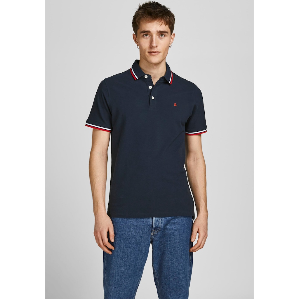 Jack & Jones Poloshirt »PAULOS POLO 2PK«, (Packung, 2 tlg., 2er-Pack)