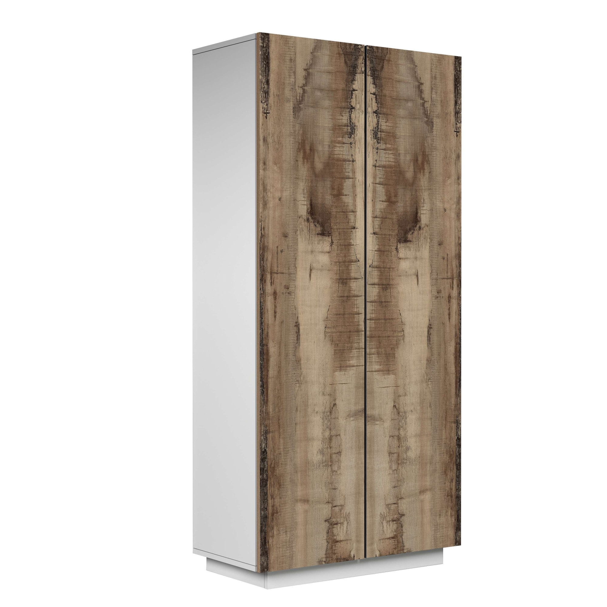 Home affaire Aktenschrank "Coro, Mehrzweckschrank, Büroschrank mit 2 Türen" & verstellbare Einlegeböden, Höhe 86 oder 166 cm, Made in Italy