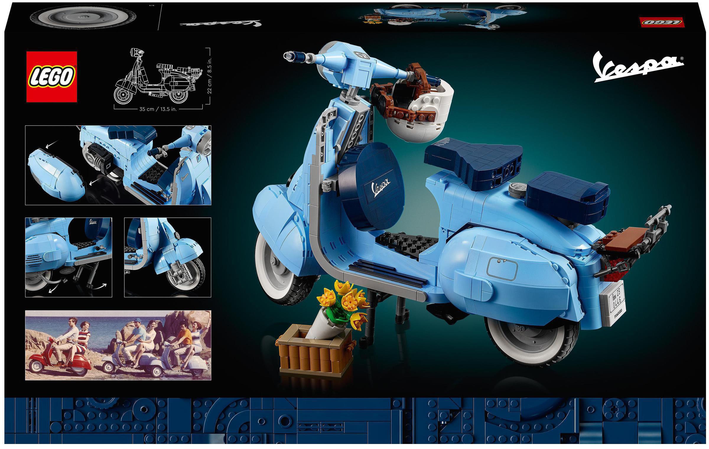 LEGO® Konstruktionsspielsteine »Vespa 125 (10298), LEGO® Creator Expert«, (1106 St.), Made in Europe