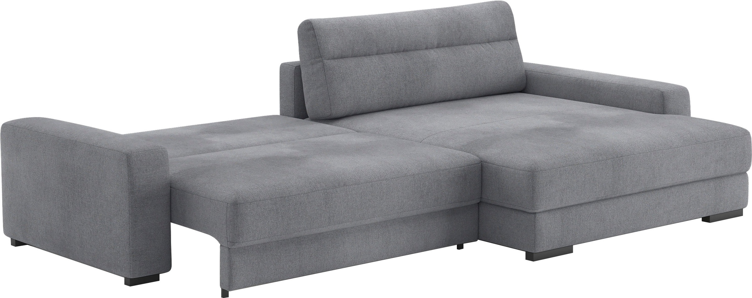 Mr. Couch Ecksofa »Marcello DuraFlex L-Form«, EasyBett, Bettkasten, Kaltschaumpolsterung, bis 140 kg belastbar