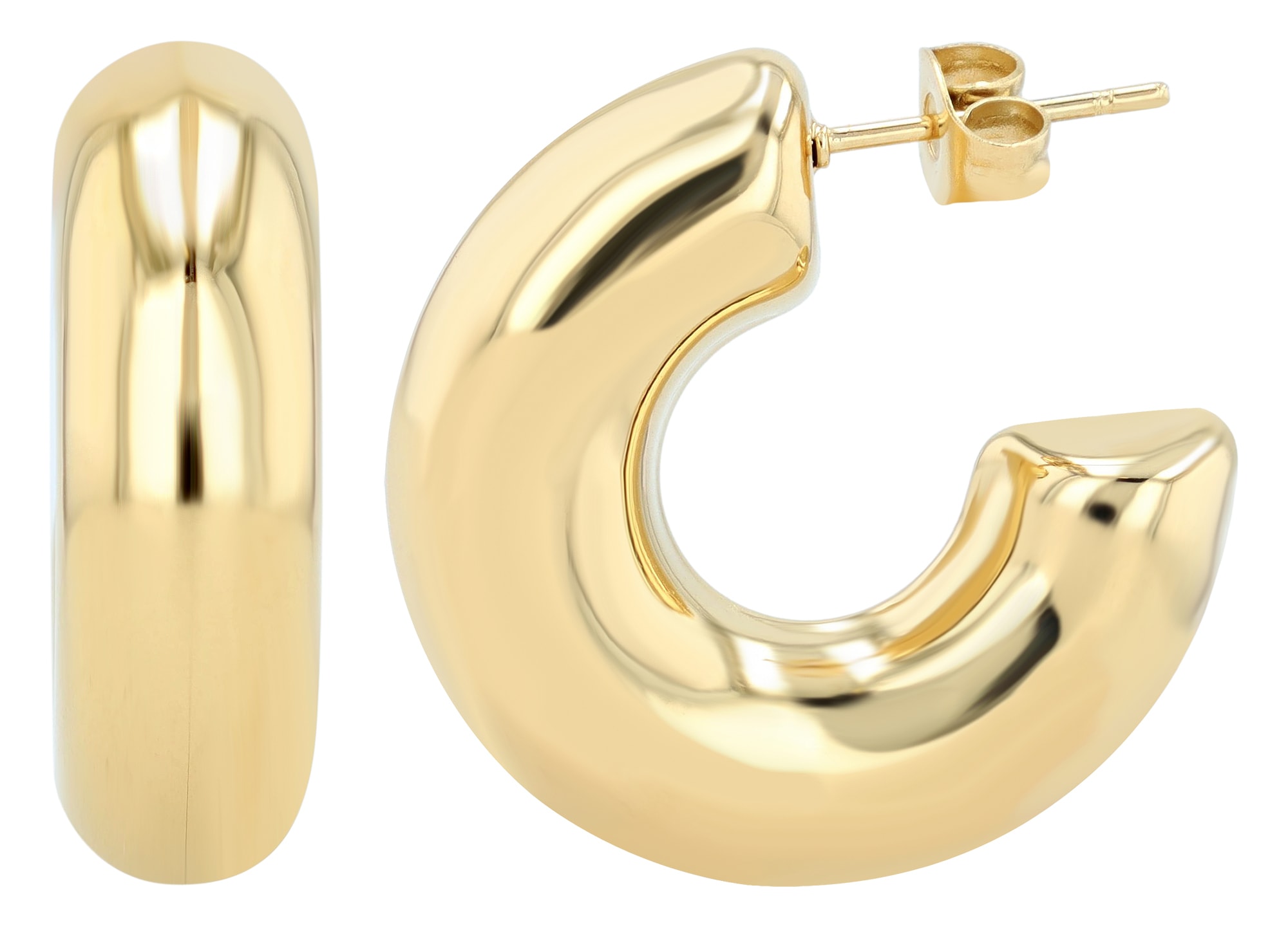 Adelia´s Paar Ohrhänger »Damen Ohrringe aus Edelstahl«