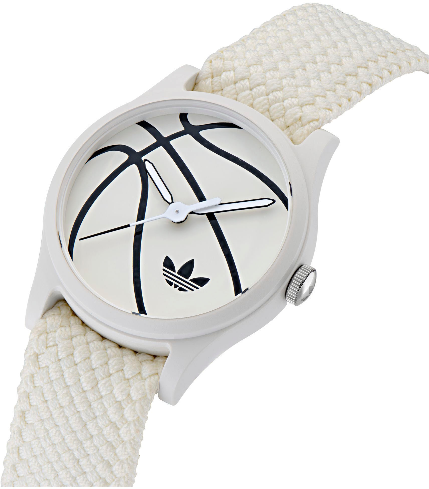 adidas Originals Quarzuhr »GAME ONE« Armbanduhr, Herren, Damen, Nylonarmband, wasserabweisend bis 5 bar