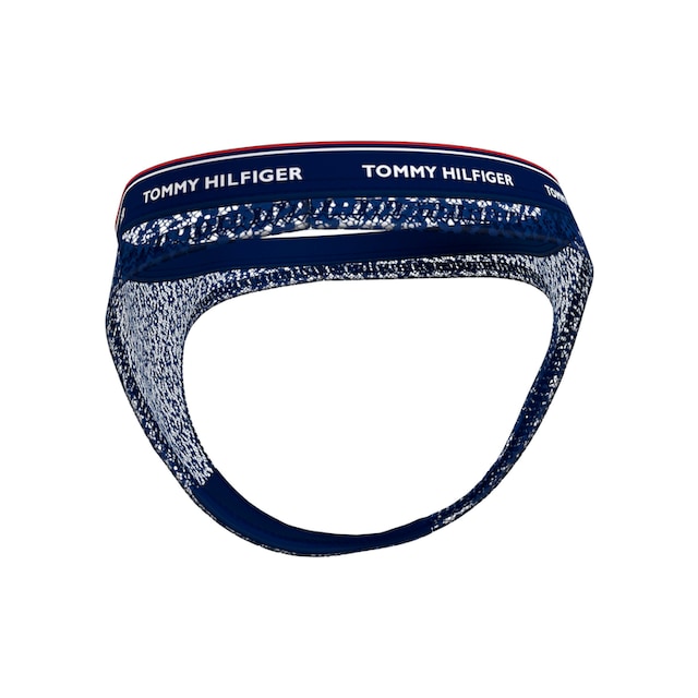 Tommy Hilfiger Underwear T-String »THONG 5 PACK GIFTING«, (Packung, 5 St.,  5er-Pack), mit modischem Logobund in Labelfarben bei ♕
