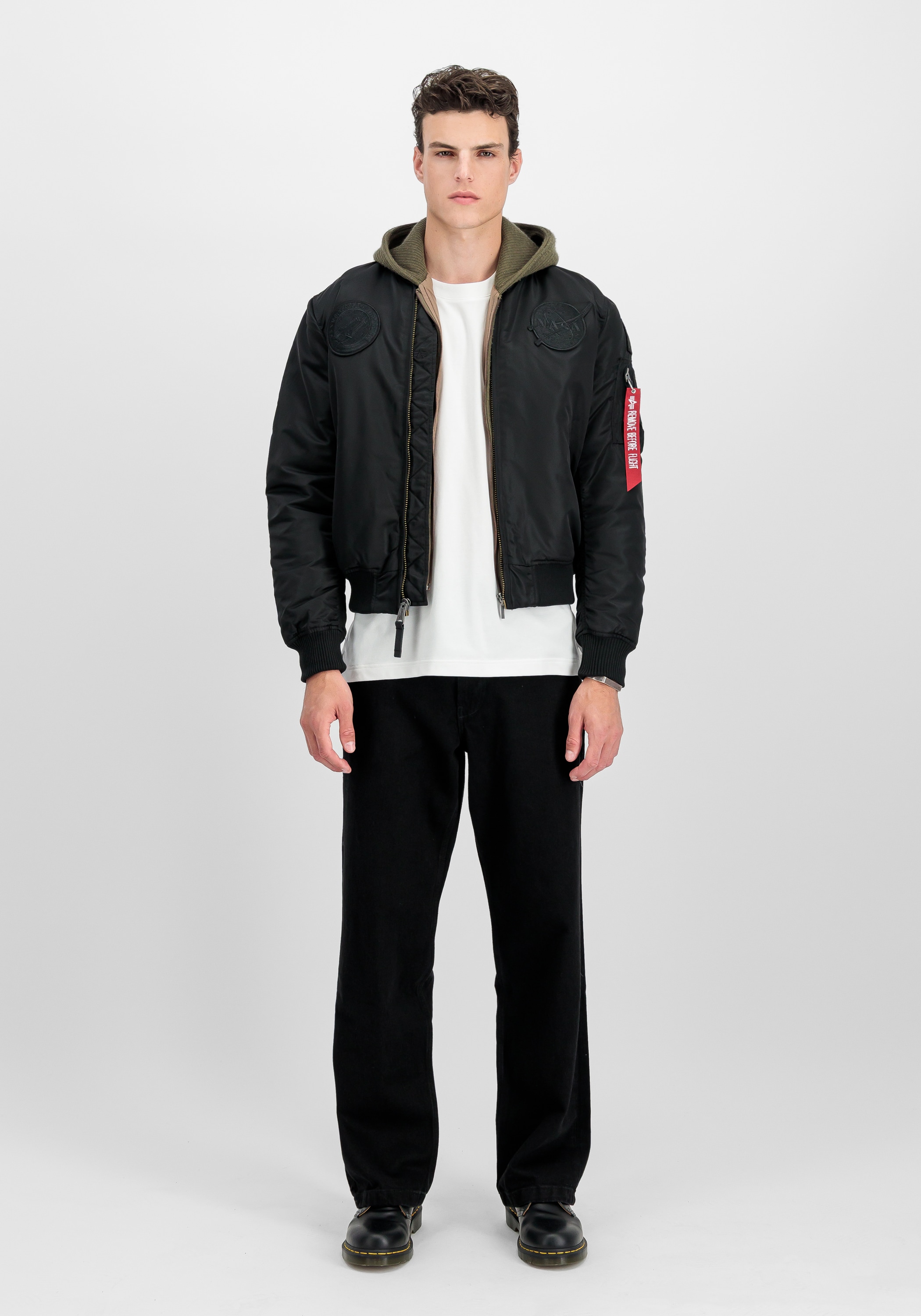 Alpha Industries Bomberjacke »Alpha Industries Men - Bomber Jackets MA-1 VF Vintage Fit NASA«