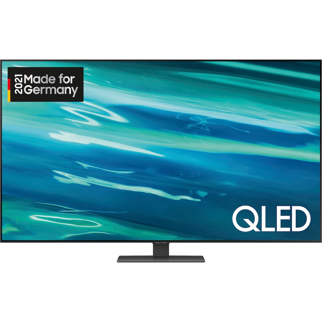 Samsung QLED-Fernseher »GQ50Q80AAT«, 125 cm/50 Zoll, 4K Ultra HD, Smart-TV, Quantum HDR 1000,Quantum Prozessor 4K,Direct Full Array