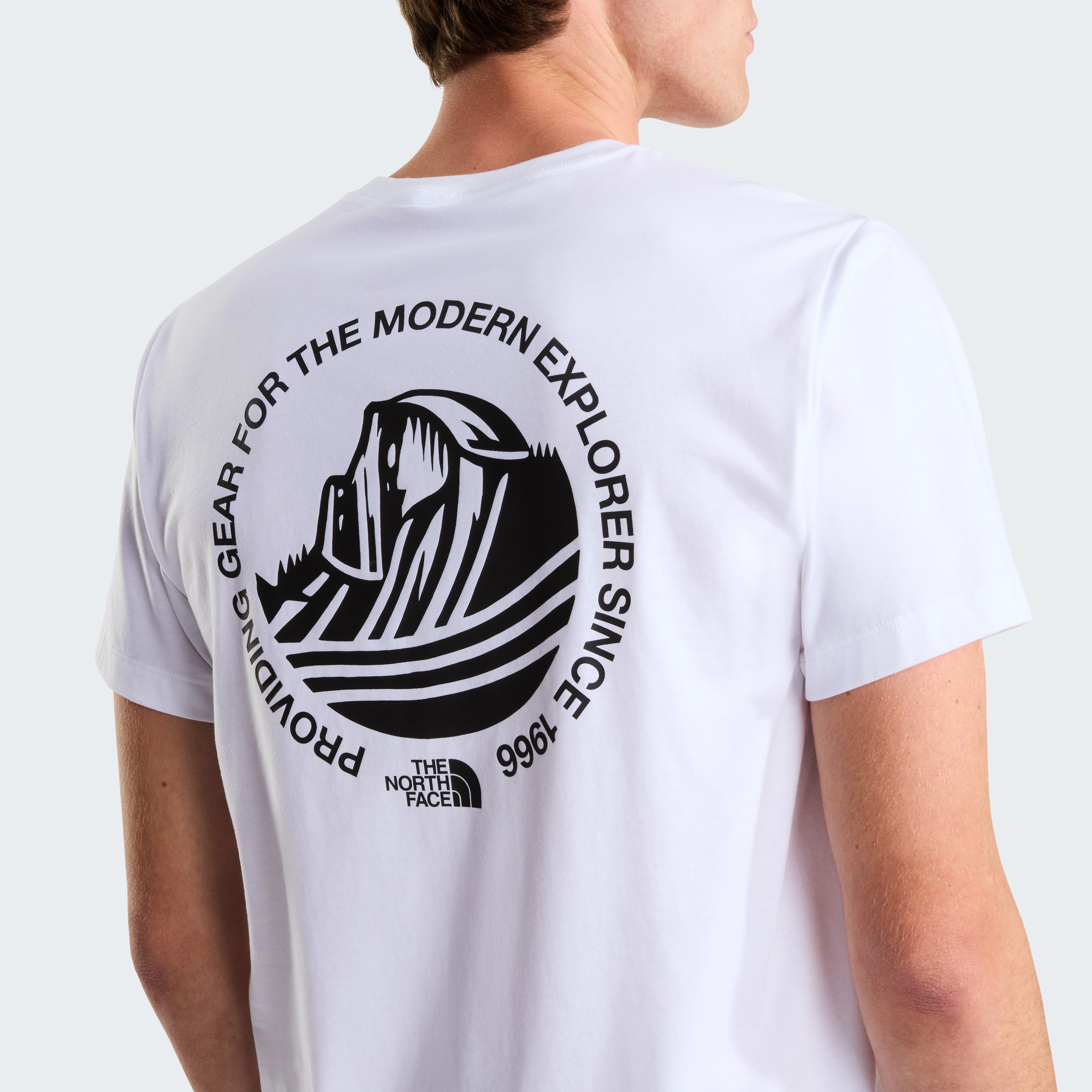 The North Face T-Shirt »M MONTE REGULAR SHORT SLEEVE TEE-GRAPHIC« normale Passform, kurze Ärmel, für Sport und Outdoor