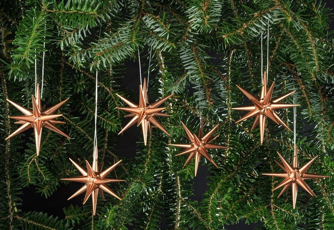 Christbaumschmuck »Weihnachtsdeko, Christbaumschmuck«, (Set, 6 tlg.)