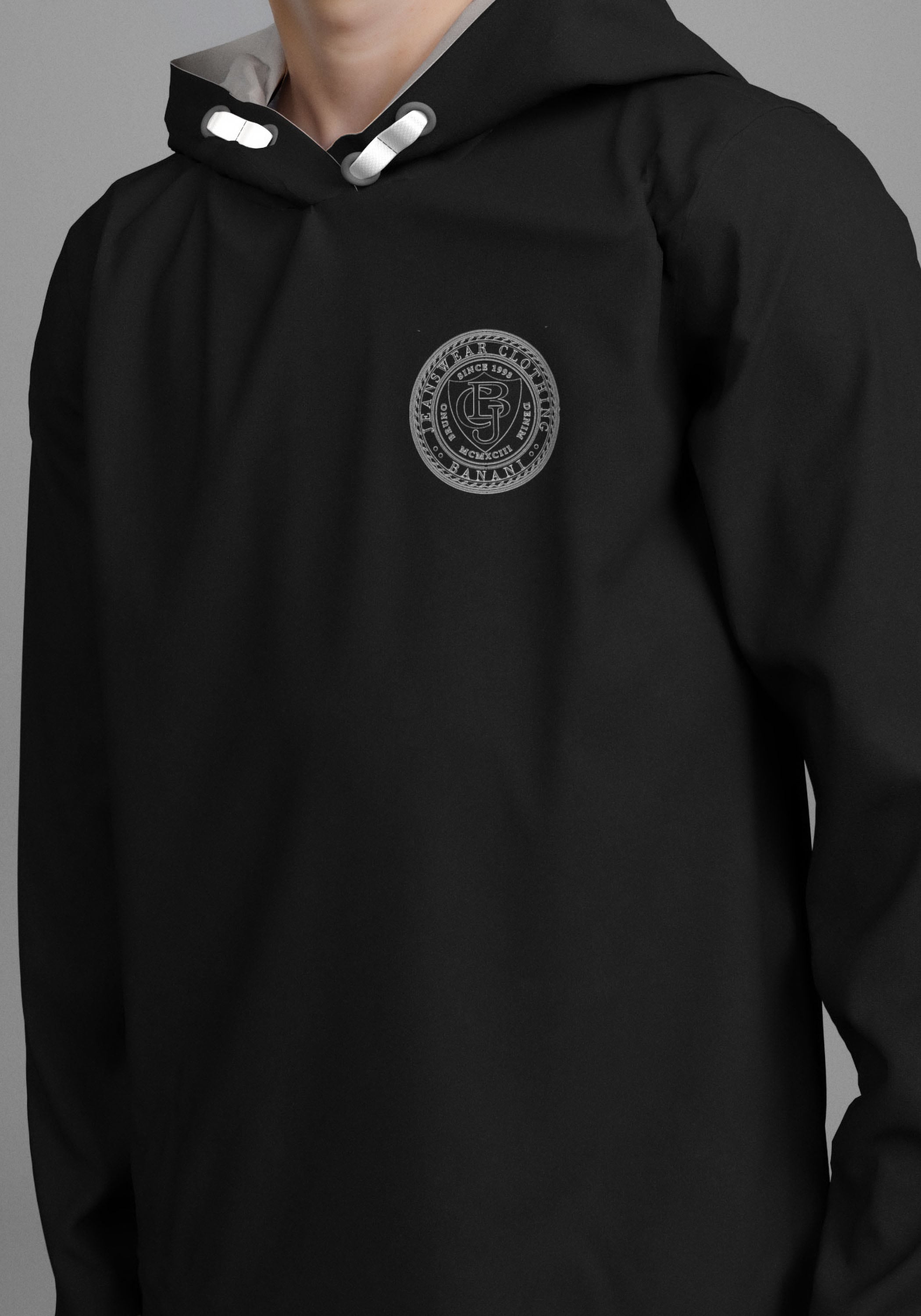 Bruno Banani Kapuzenshirt »Shirt mit RÜCKENPRINT« NEU! BRUNO BANANI für TEENS. Cooles Logoshirt