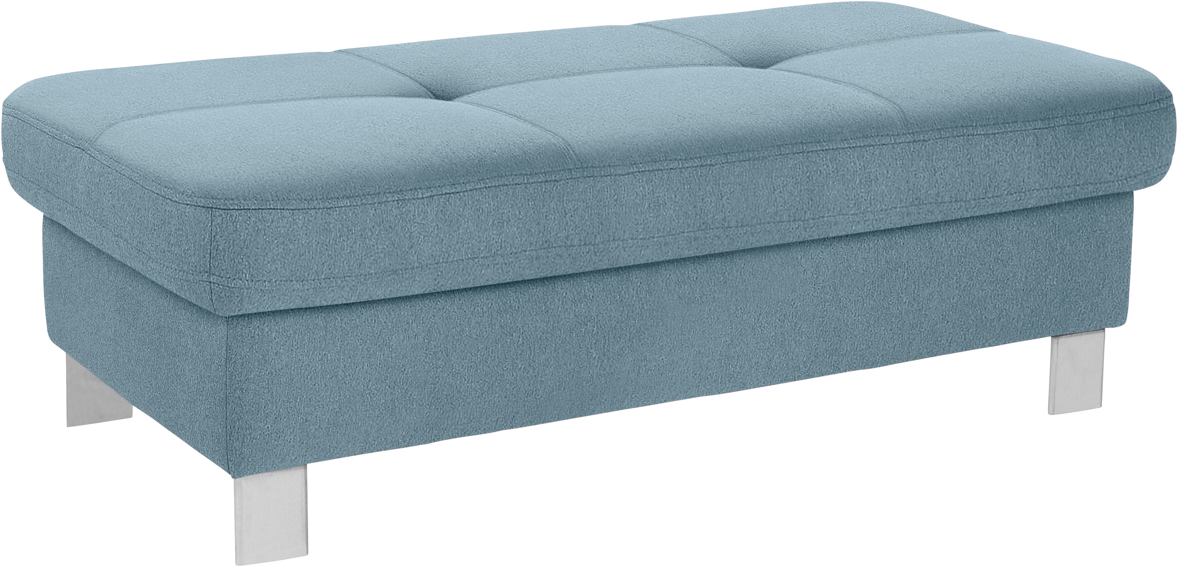 exxpo - sofa fashion Hocker »Fiji Bankhocker mit Staufach unter der Sitzfläche« elegant modern mit toller Detailverarbeitung