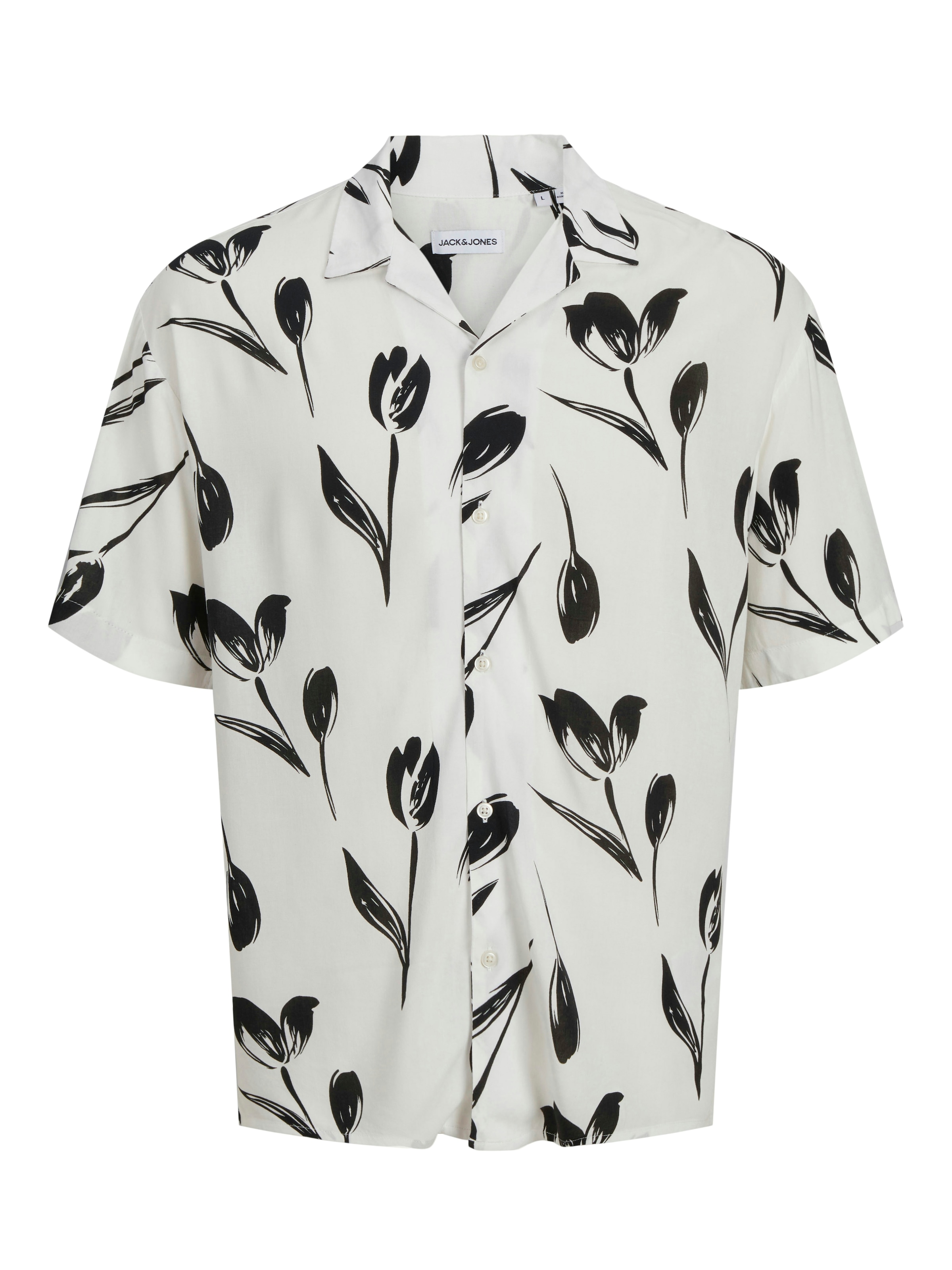 Jack & Jones Kurzarmhemd »JJEJEFF CHARGE RESORT SHIRT SS SN«, mit All-Over Print