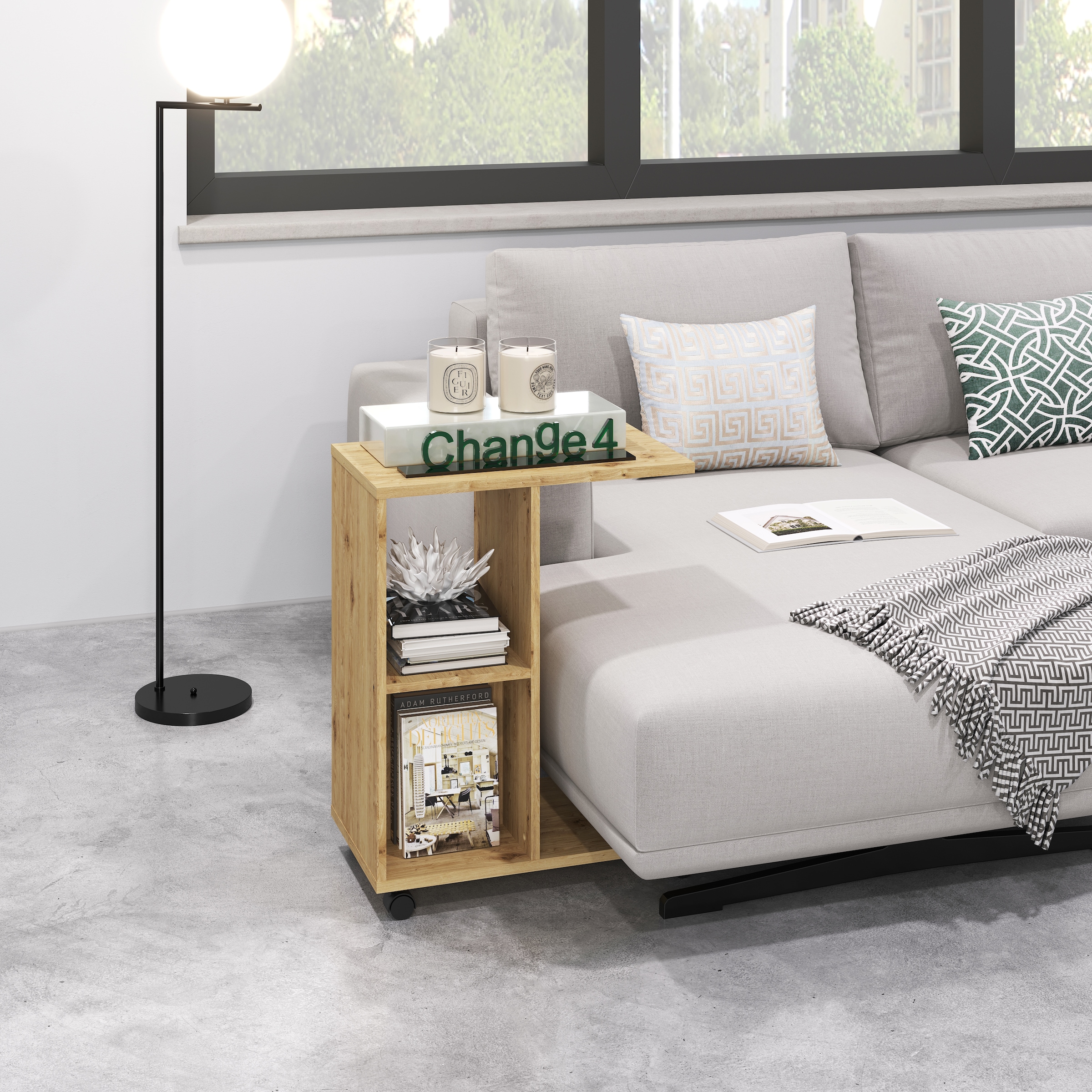 FMD Beistellwagen »Change 4« rollbar