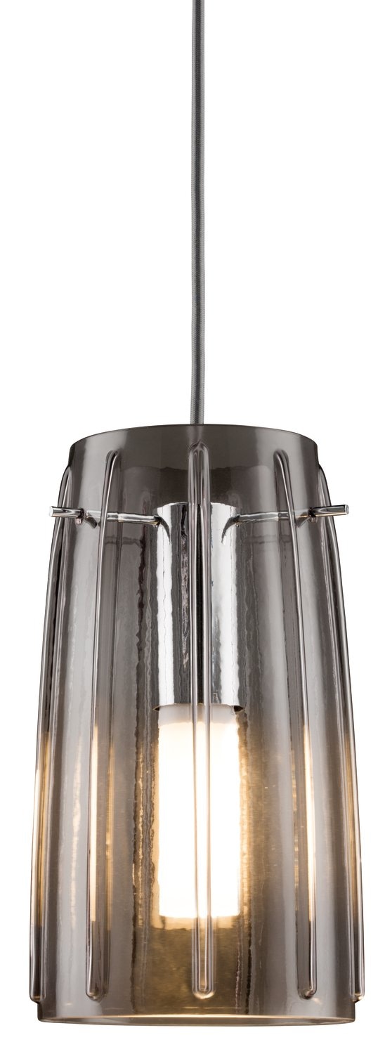 Paulmann Schienensystem-Sets »URail Schirm Drio 2Easy 152mm Rauchglas« E27 1 Stk.