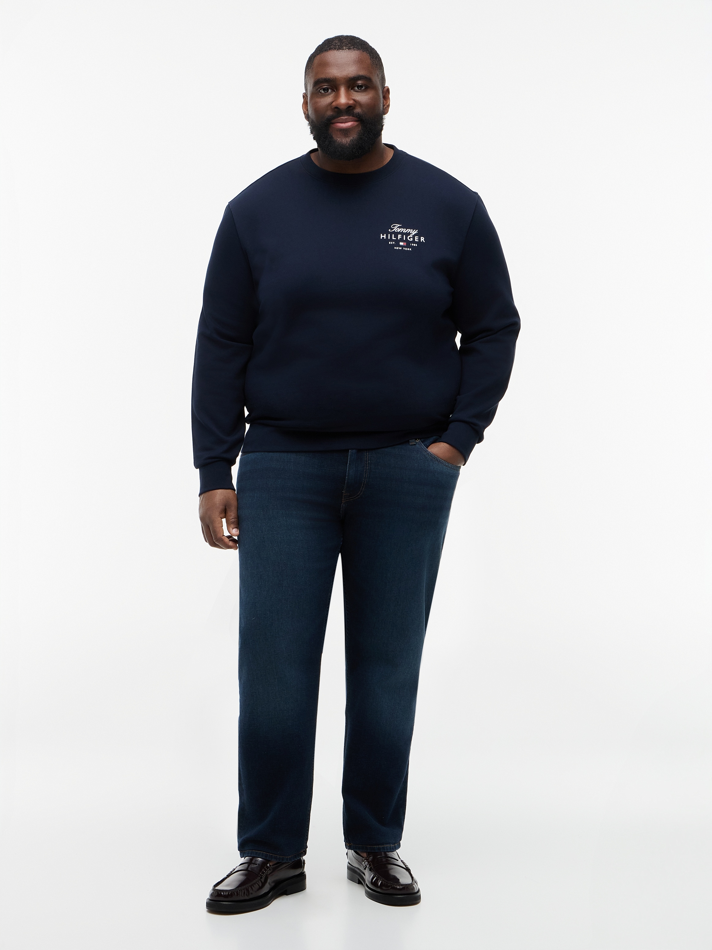 Tommy Hilfiger Big & Tall Sweatshirt »BT-SCRIPT STACK«, Große Größen
