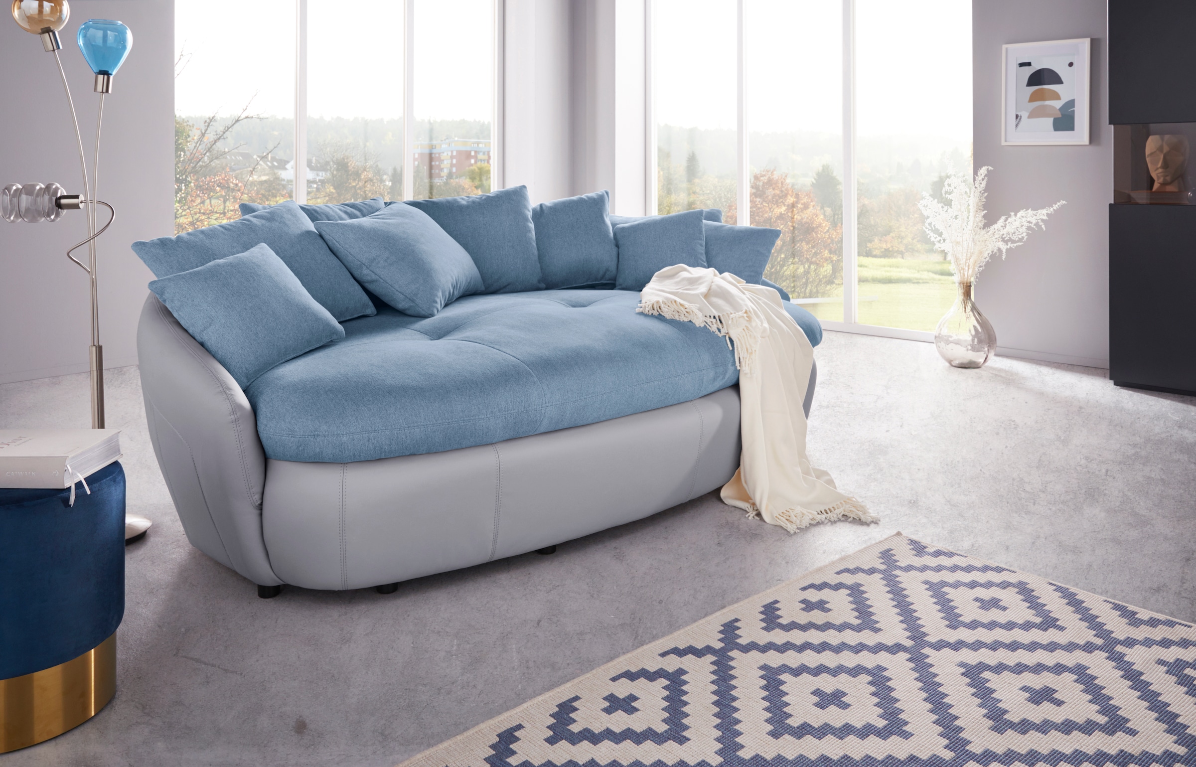 INOSIGN Big-Sofa »Aruba«, grosszügiges, gemütliches Megasofa XXL