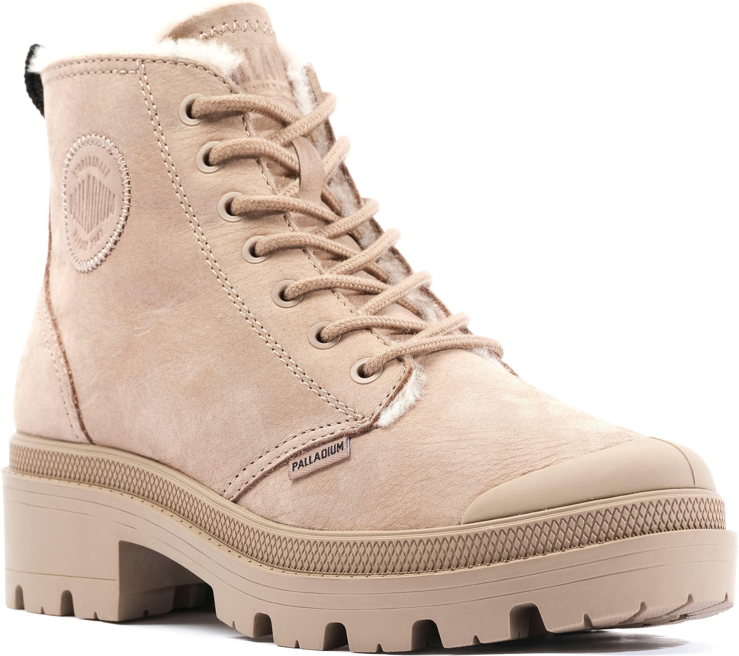 Palladium Schnürboots »PALLABASE NBK ZIP WL«, gefüttert