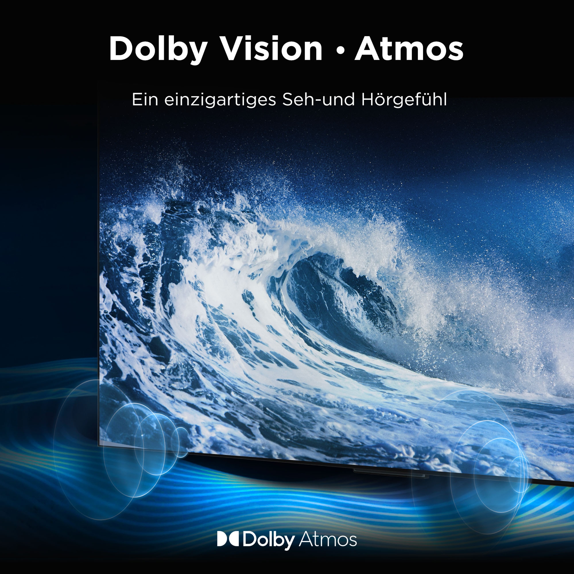 TCL QLED-Fernseher »85P71KX1« 215 cm/85 Smart-TV Multi-HDR , Dolby Vision, Smart TV, Apple Airplay2, Dolby Atmos, Onkyo