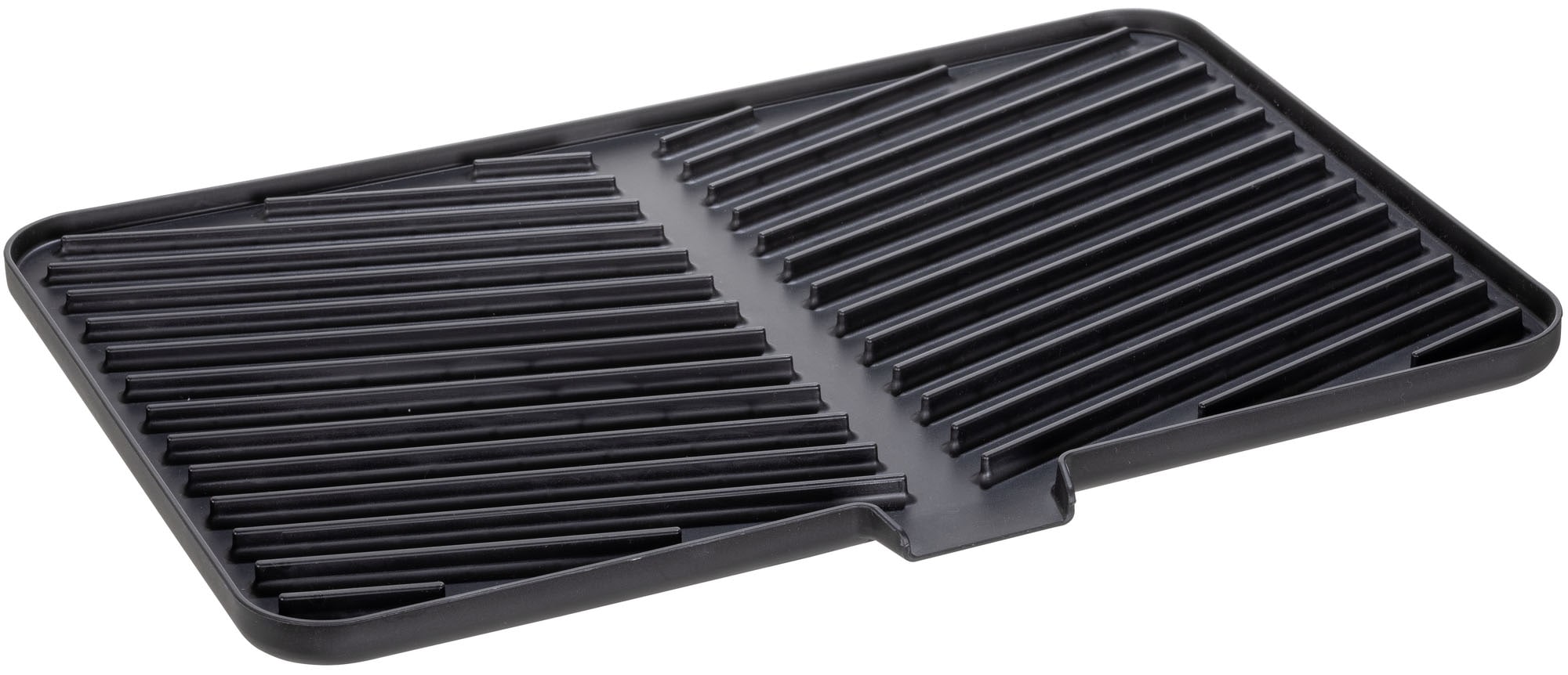 SCHÖNER WOHNEN-Kollektion Abtropfmatte »ARIANA« robuster Geschirrabtropfer mit Ablaufrinne, platzsparend, rutschfest