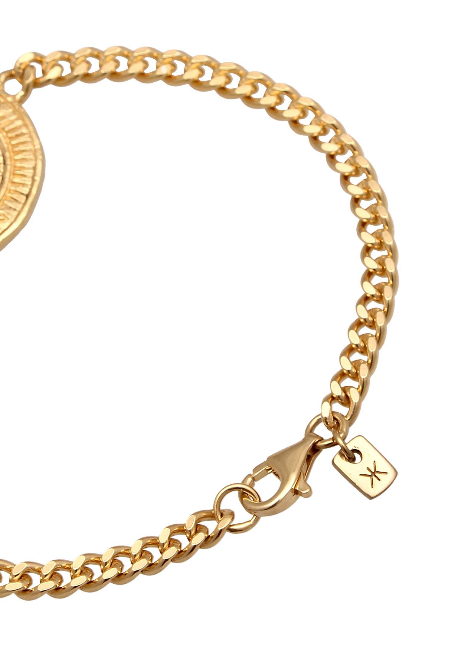 Kuzzoi Armkette »Armband Kompass Maritim Maskulin Massiv 925 Silber«