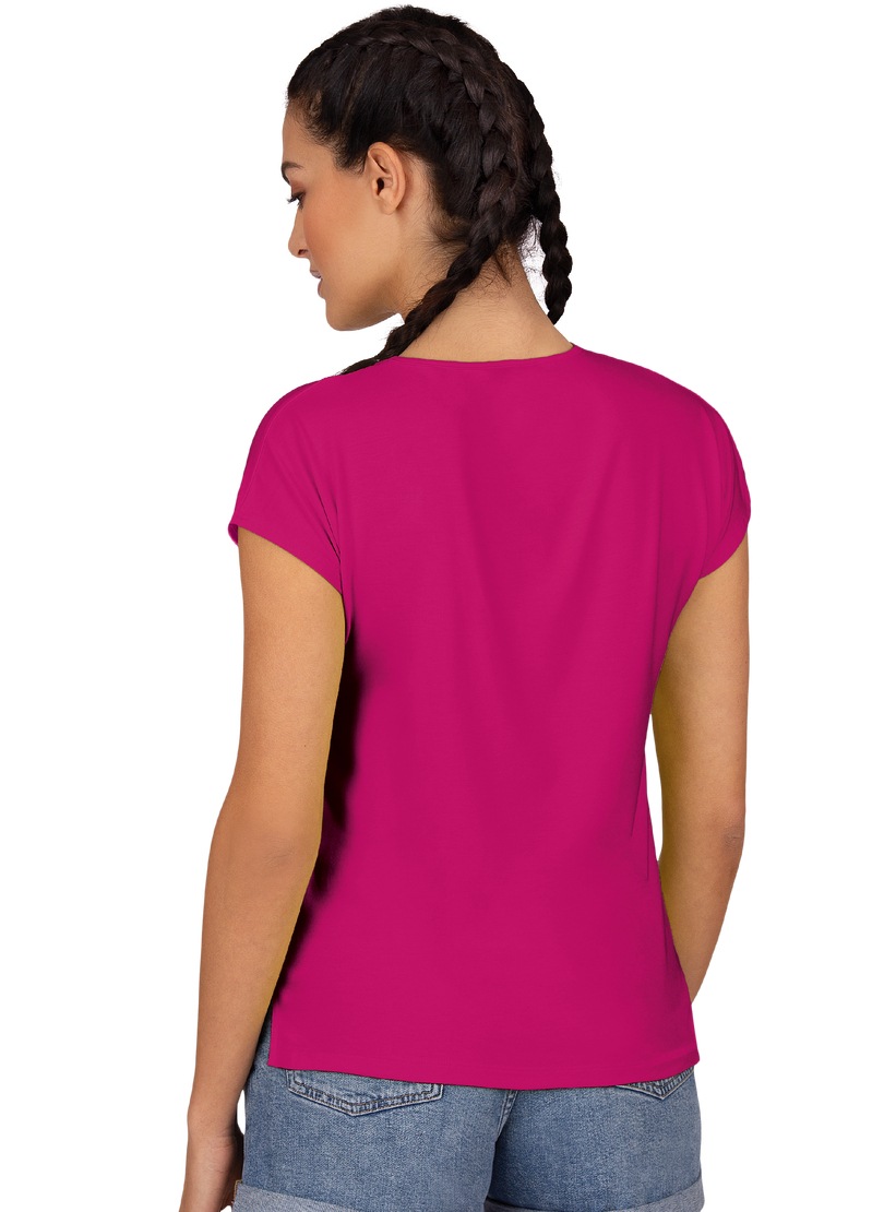 Trigema T-Shirt »TRIGEMA T-Shirt aus Viskose«, (1 tlg.)