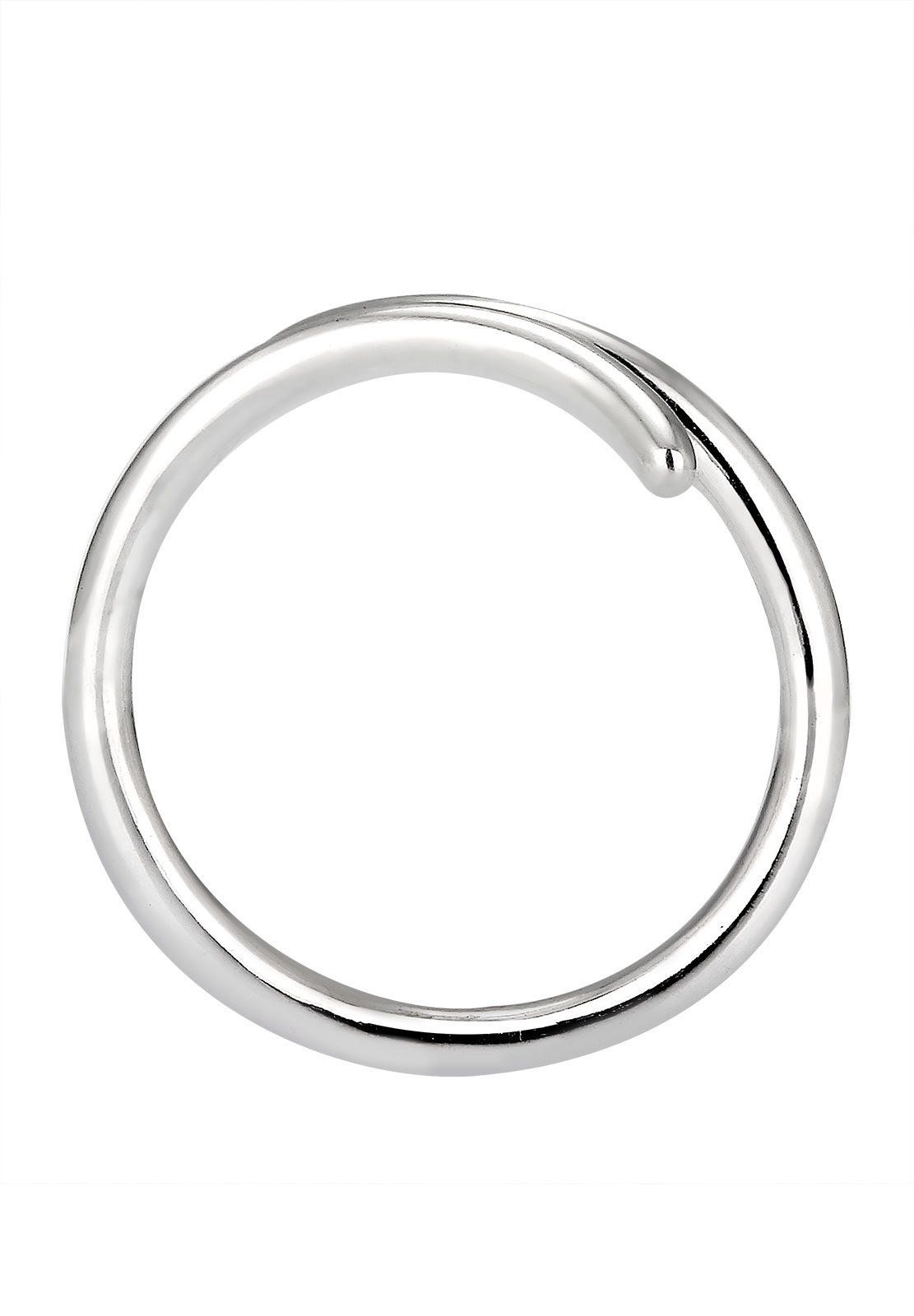 Elli Silberring »Ring Wickelring offen verstellbar Statement 925 Silber«