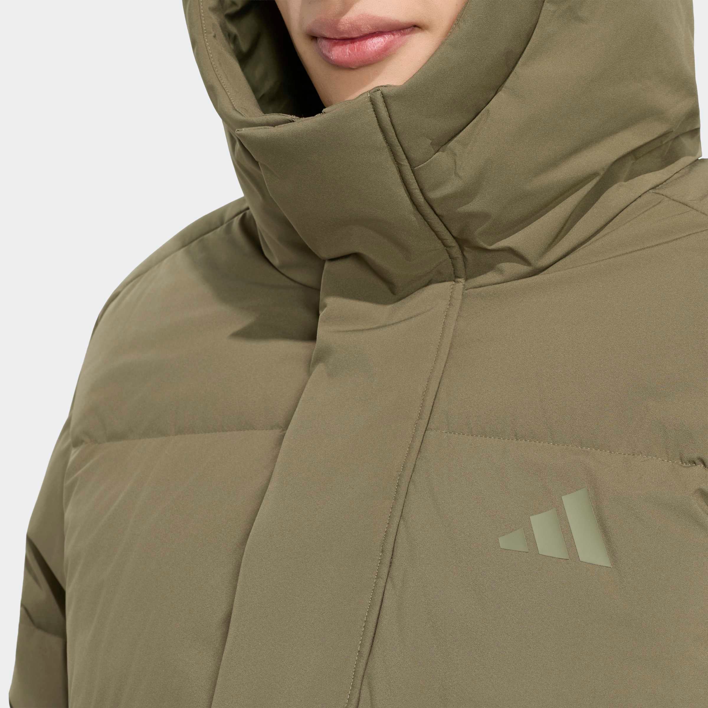adidas Sportswear Outdoorjacke »HELIONIC PUFFER KAPUZE«