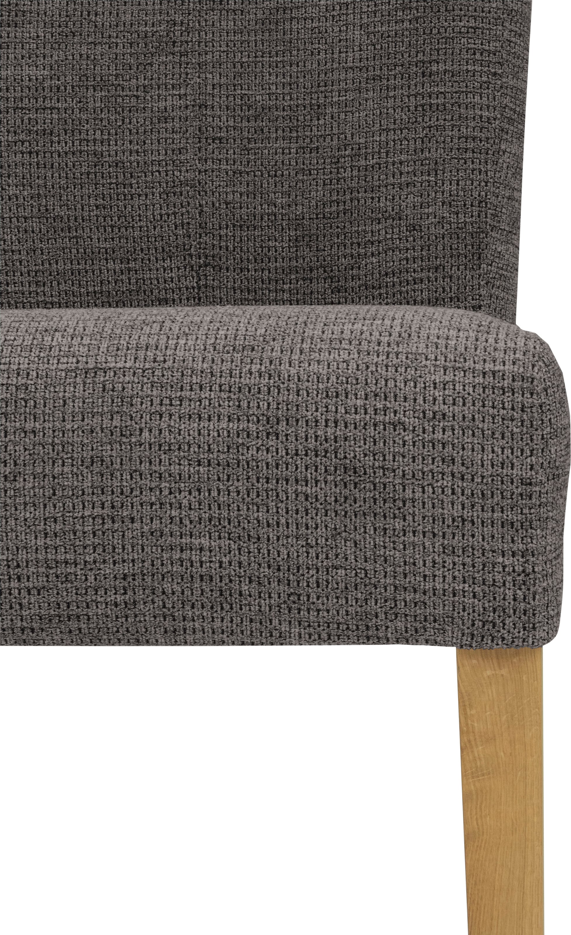 Home affaire Esszimmerstuhl »Queen Polsterstuhl BESTSELLER« (Set) 2 Stk. Softstruktur verschiedene Bezüge, Gestell Massivholz