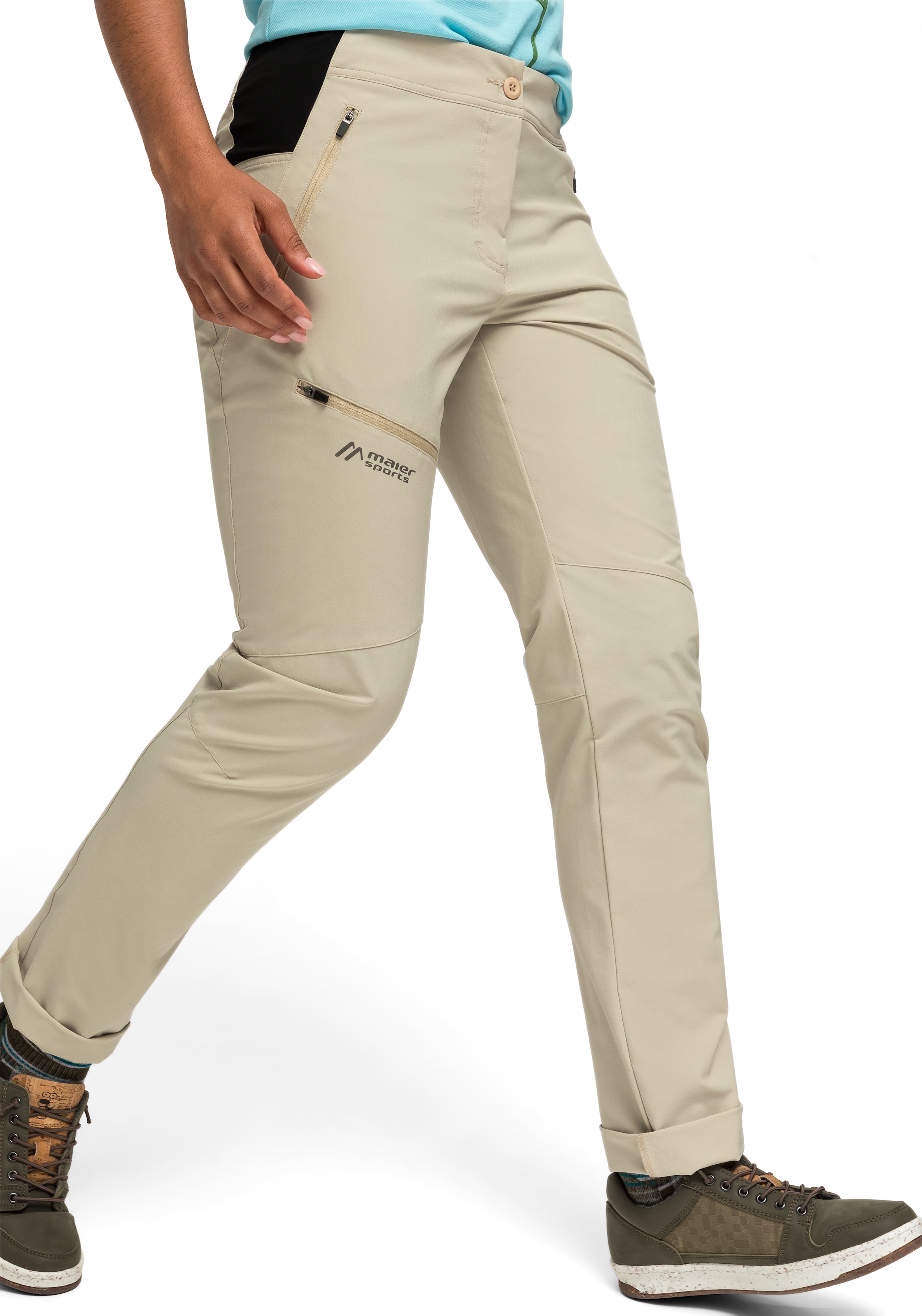 Maier Sports Outdoorhose »Latit Slim Vario W«, Damen Wanderhose, lange  Outdoor-Hose, Trekkinghose slim bei ♕