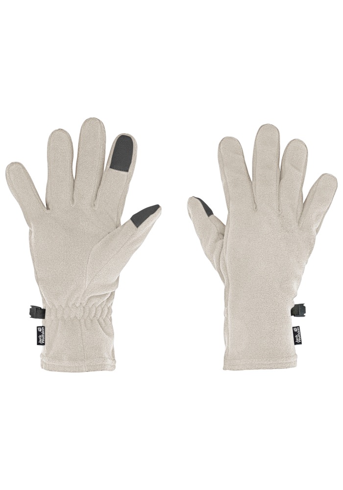 Jack Wolfskin Fleecehandschuhe »REAL STUFF GLOVE« Fleecehandschuhe, leicht, touchscreen-kompatibel