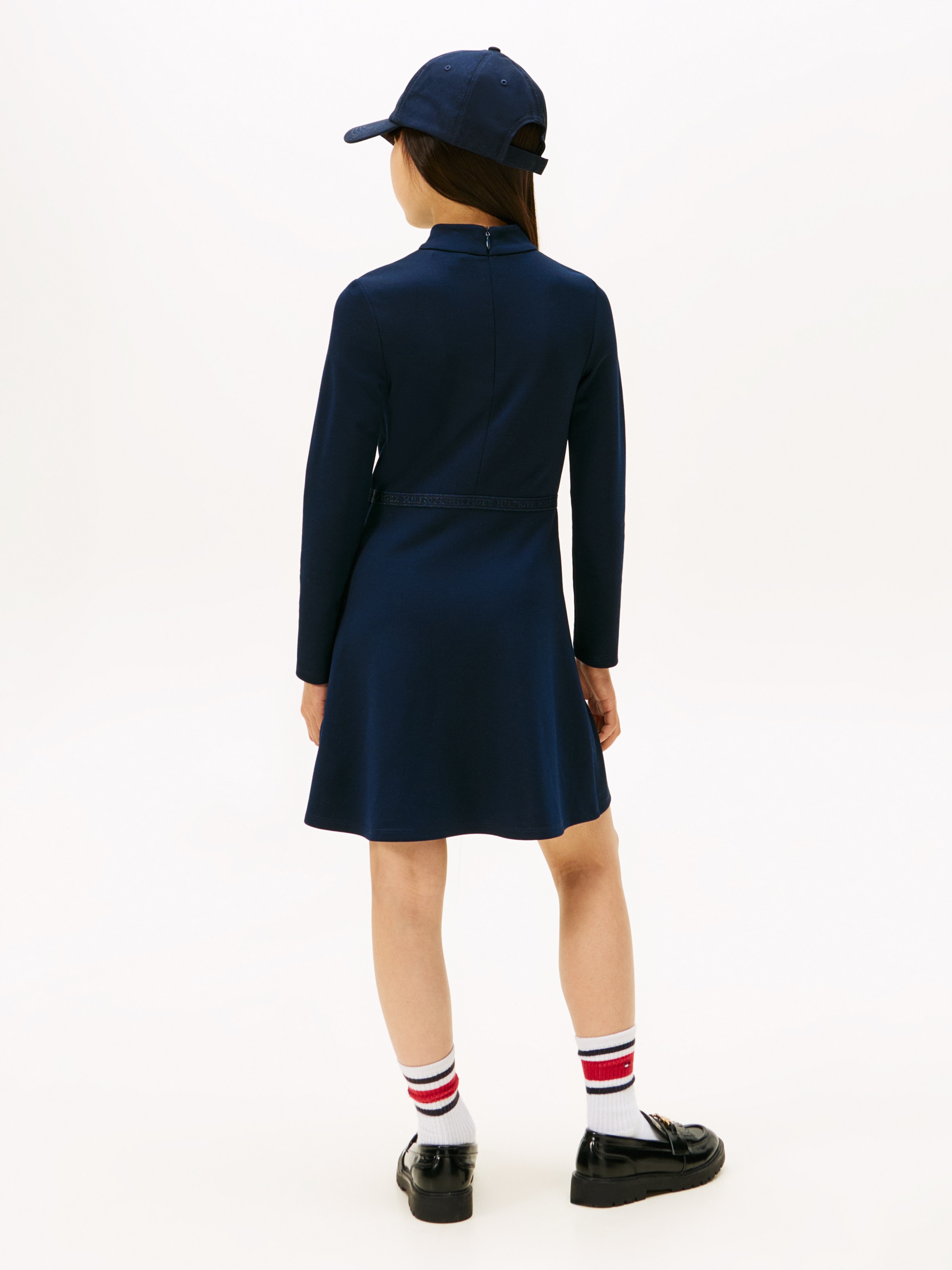 Tommy Hilfiger Skaterkleid »ESSENTIAL SKATER DRESS L/S«, Kinder bis 16 Jahre