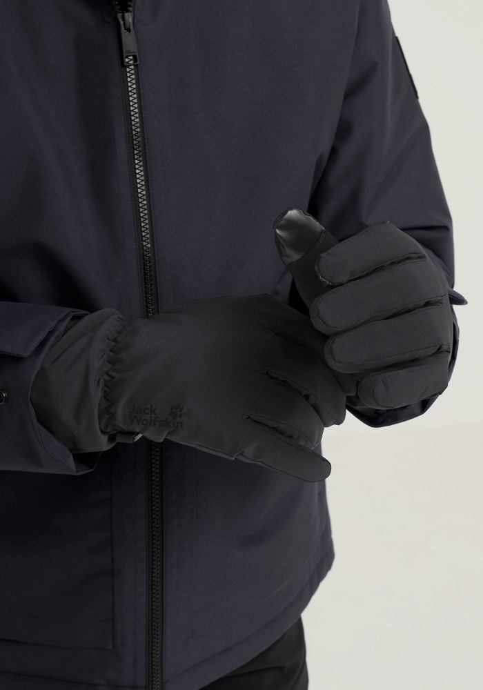 Jack Wolfskin Fleecehandschuhe »HIGHLOFT GLOVE« Handschuhe, warm, touchscreen-kompatibel