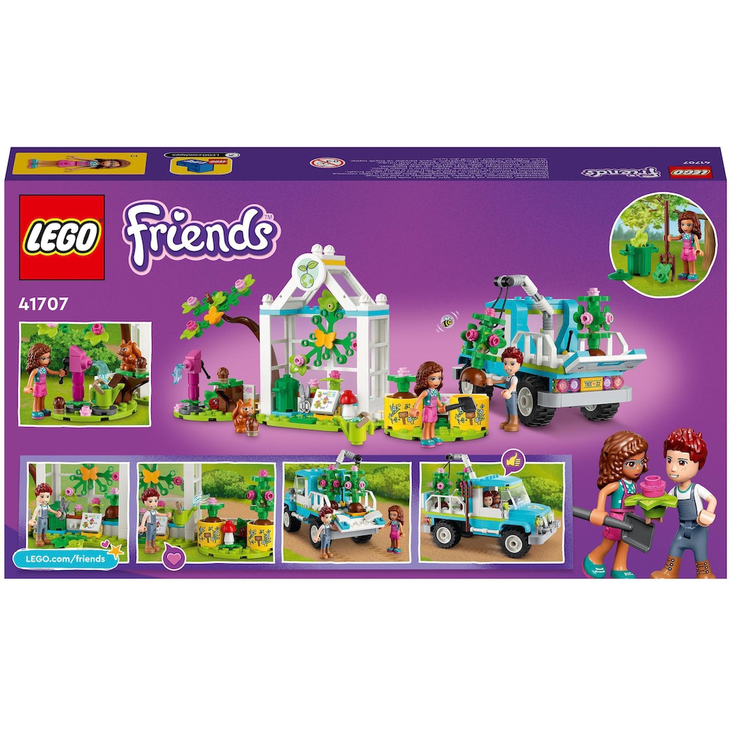 LEGO® Konstruktionsspielsteine »Baumpflanzungsfahrzeug (41707), LEGO® Friends«, (336 St.)