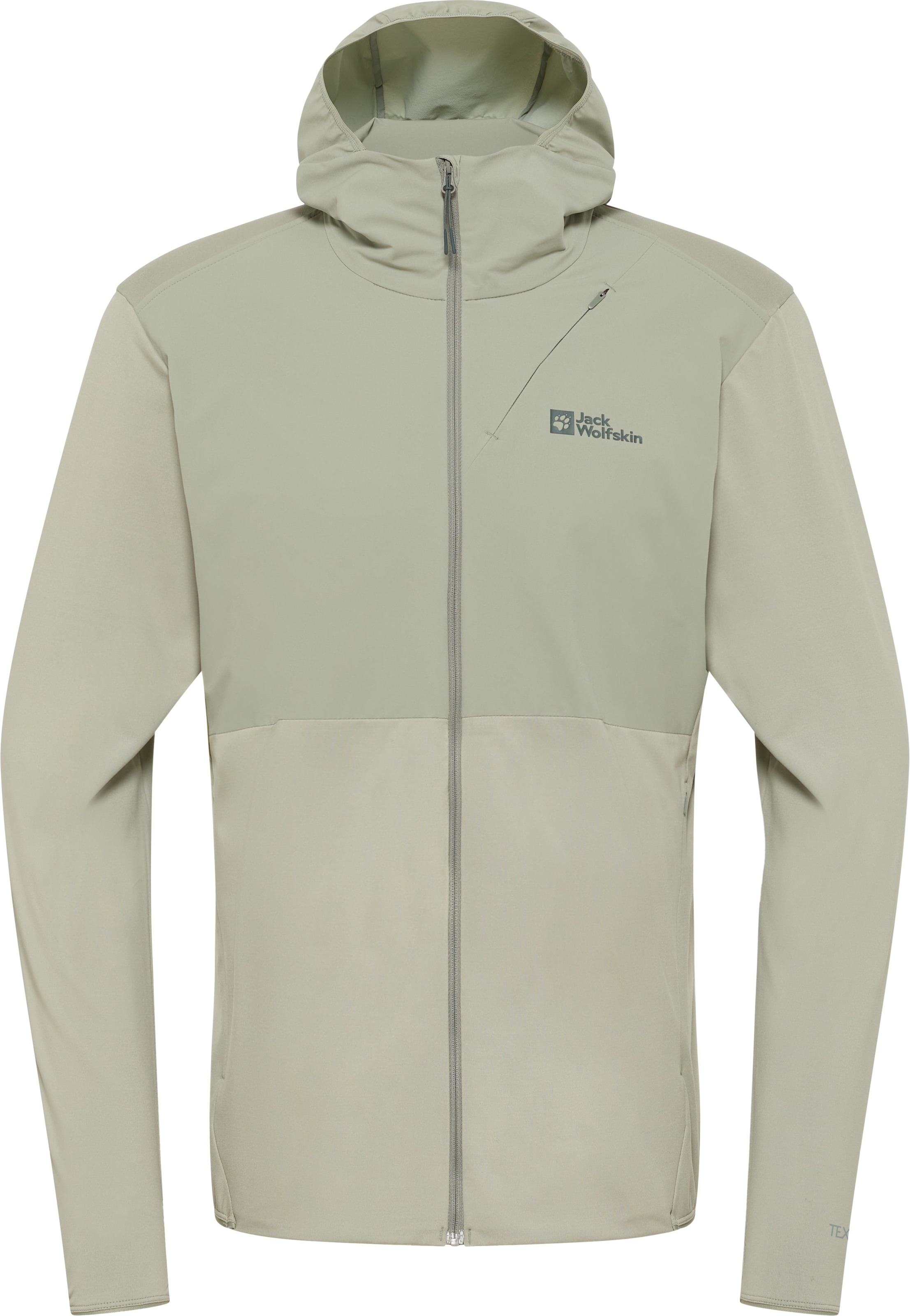 Jack Wolfskin Kapuzenfleecejacke »PRELIGHT TRAIL HOODY M« mit Kapuze