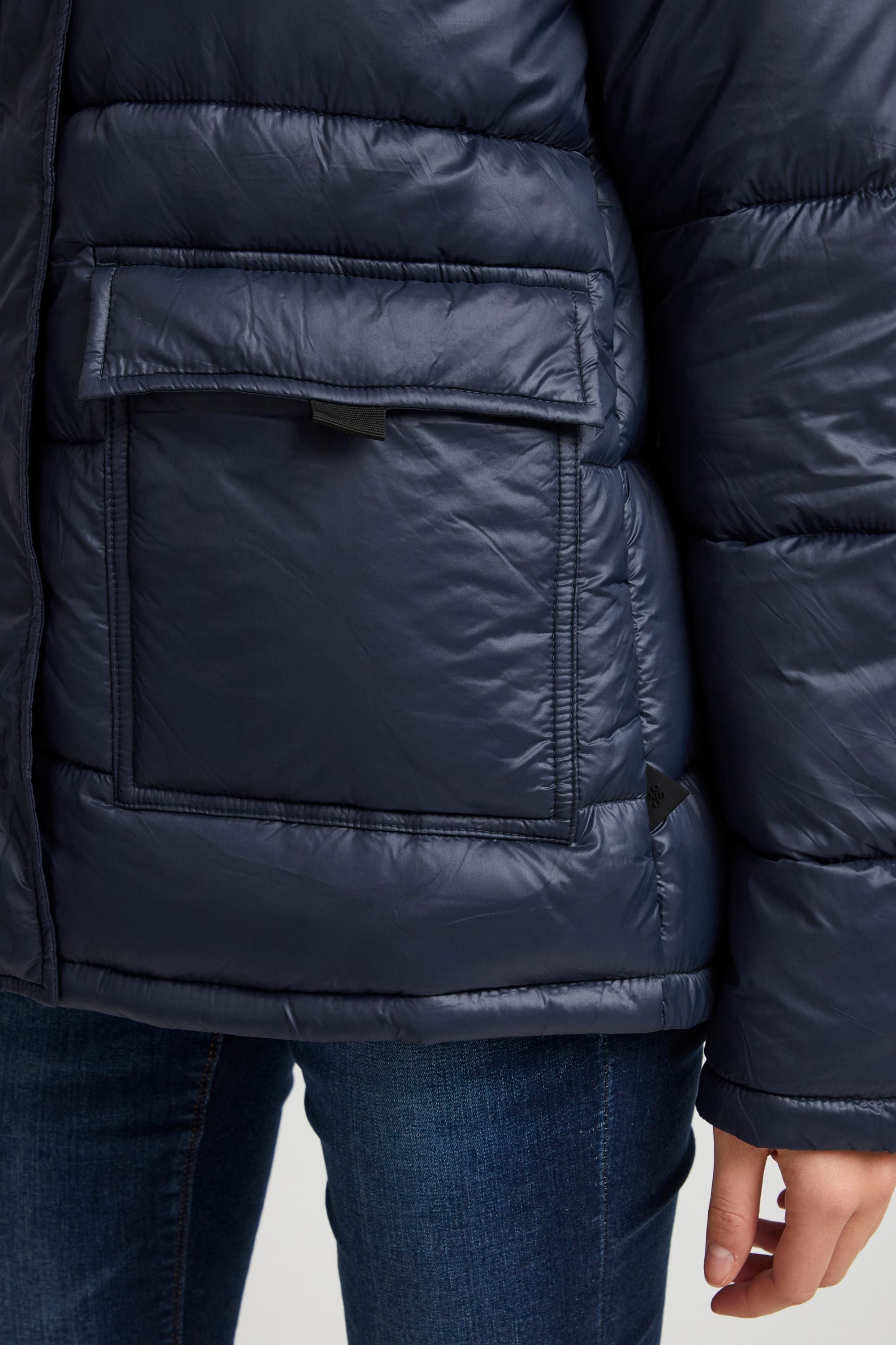 OXMO Winterjacke »Winterjacke OXDilja«, mit Kapuze