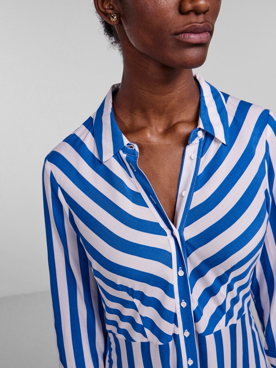 Y.A.S Hemdblusenkleid »YASSAVANNA LONG SHIRT DRESS«, Sommerkleid, mit 3/4 Ärmel