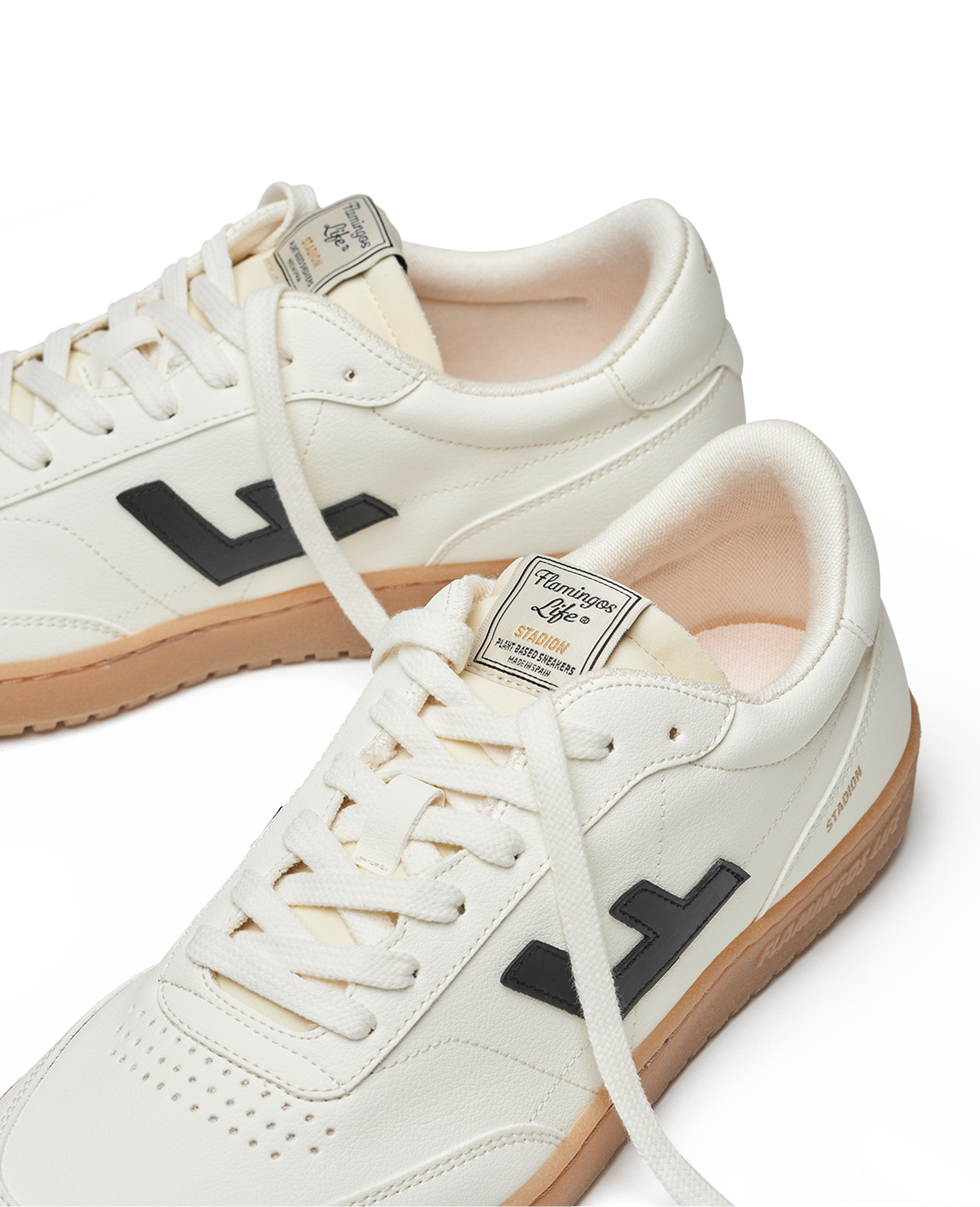 Flamingos Life Sneaker »STADION«, vegane Sneaker, Obermaterial aus 68% Maisresten