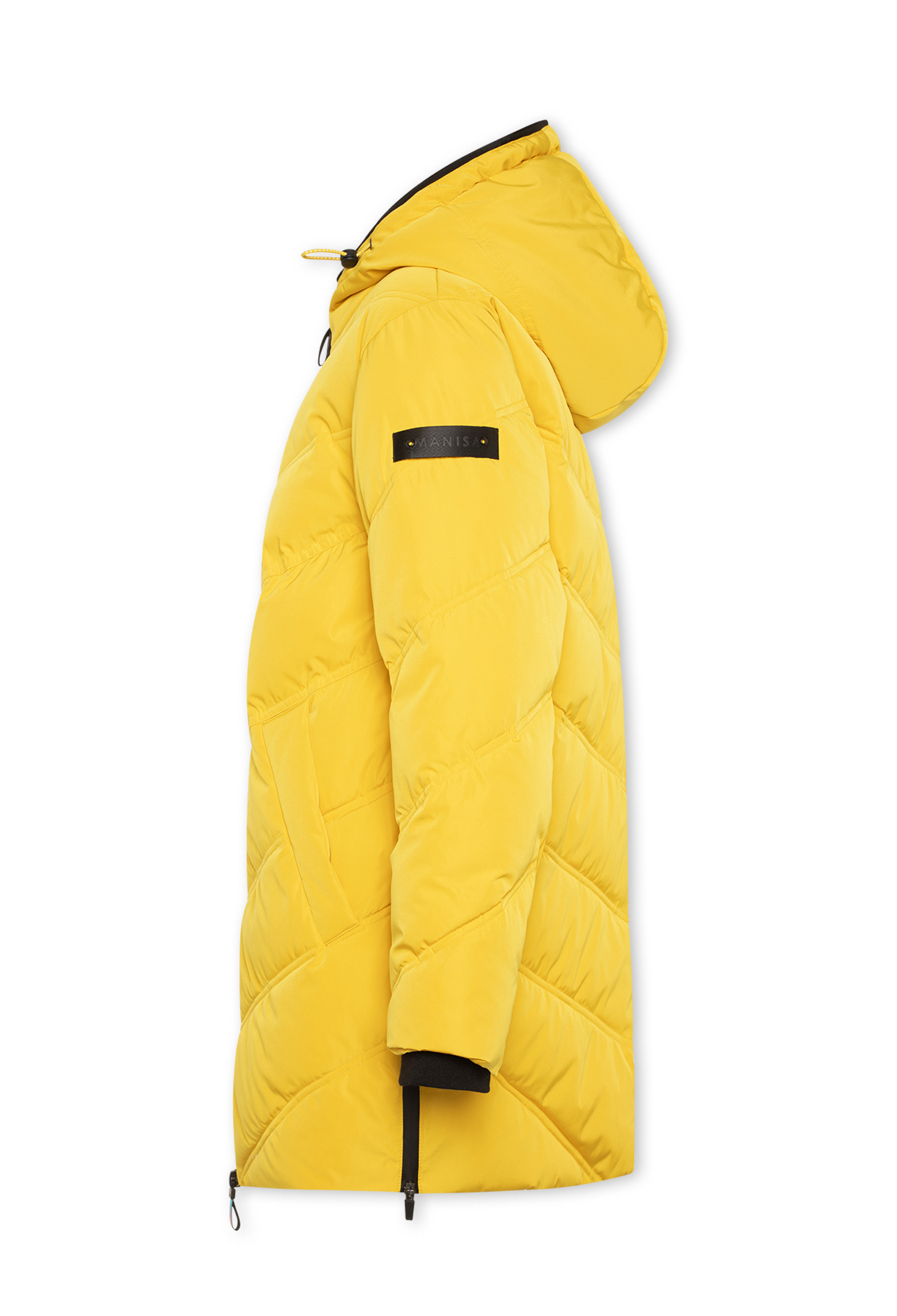 MANISA Steppmantel mit Reißverschluss an Seite