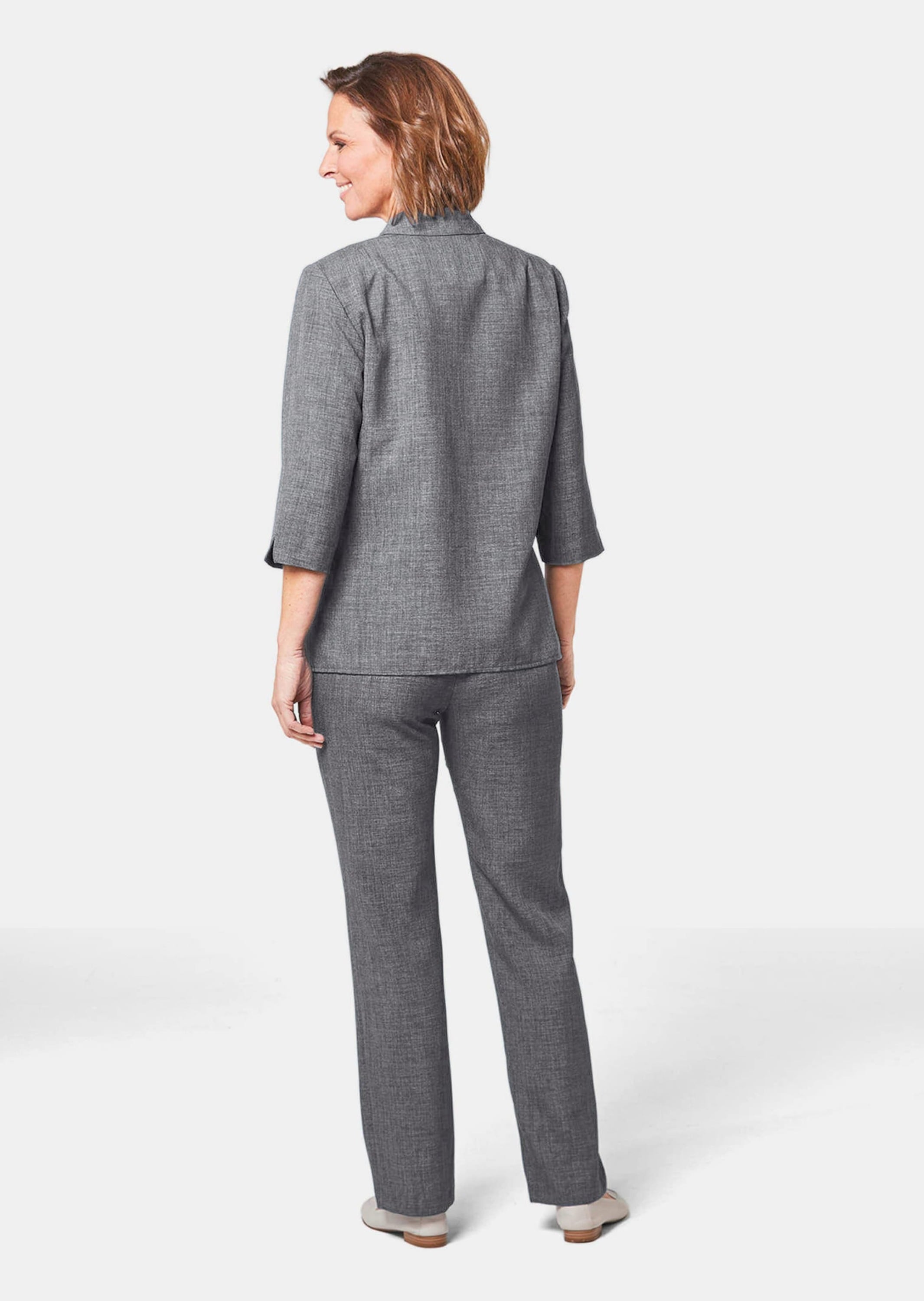 GOLDNER 2-in-1-Kleid »Leichthosenanzug in Leinenoptik«