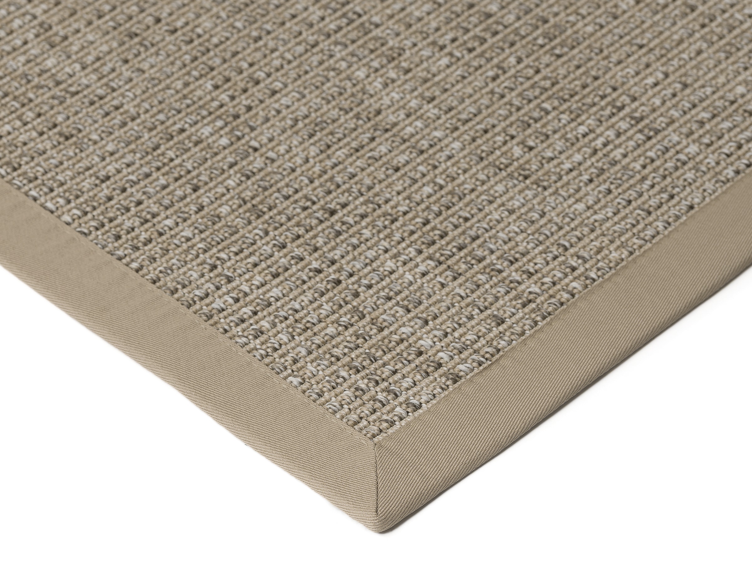 Dekowe Teppich »Basic S2 Rustic« rechteckig 10 mm Höhe meliert, Sisaloptik, mit Bordüre, In- und Outdoor geeignet