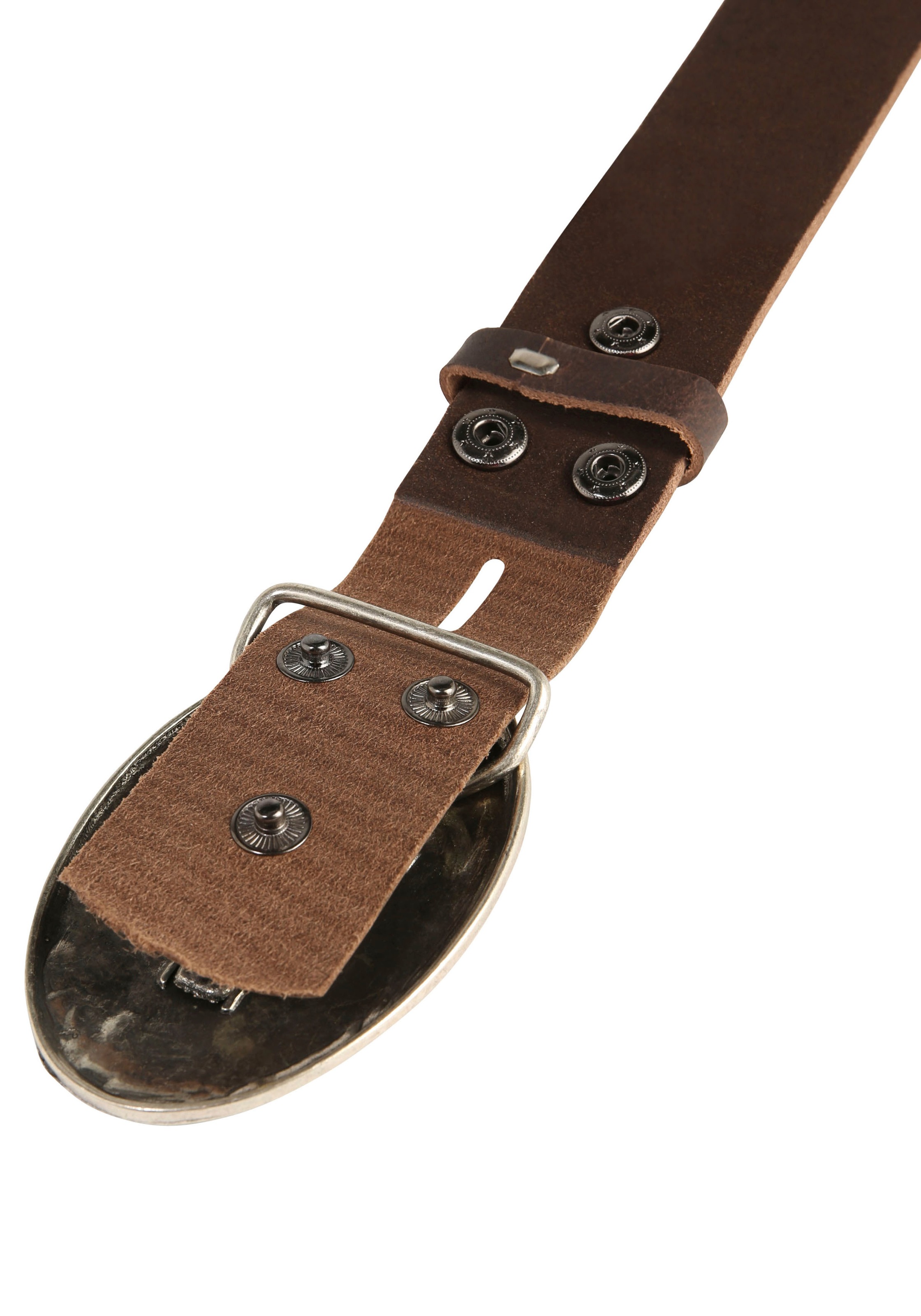 Rettungsring Gürtel Ledergürtel mit austauschbarer Schließe »Bike«