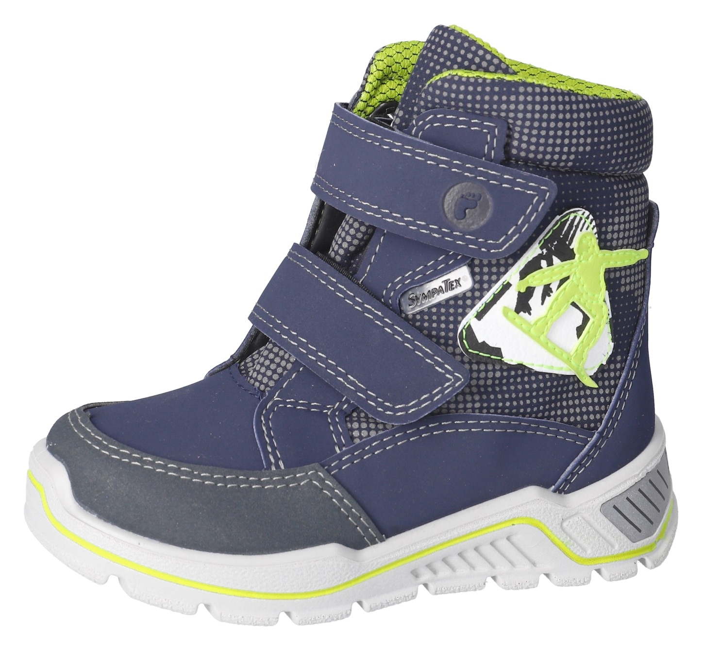 Ricosta Klettstiefel »Flex WMS: normal«, Kindergartenschuh, Winterstiefel mit wasserdichter...