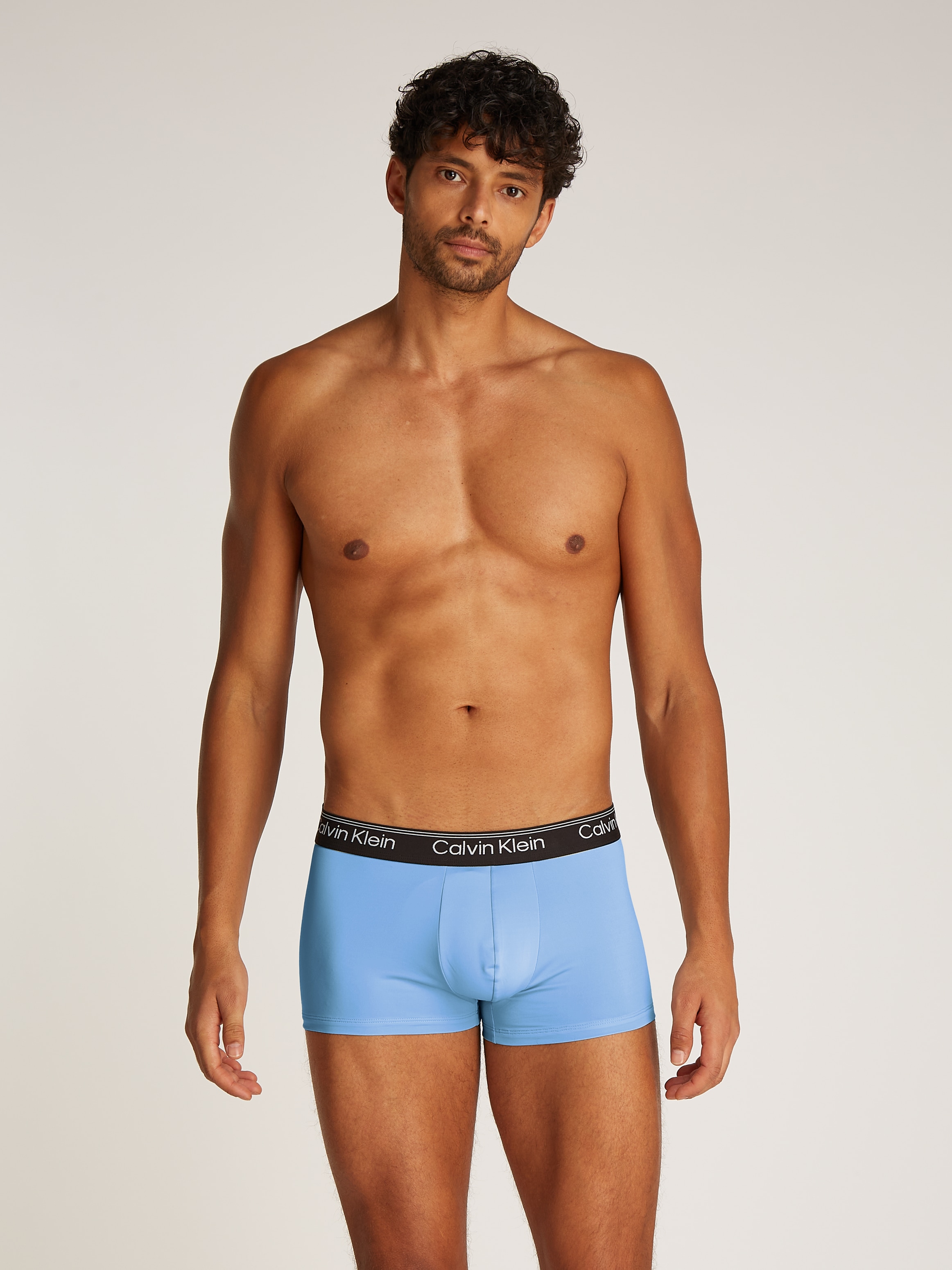 Calvin Klein Underwear Trunk »LOW RISE TRUNK 3PK«, (Packung, 3 St., 3er), mit Logo-Stretchbund