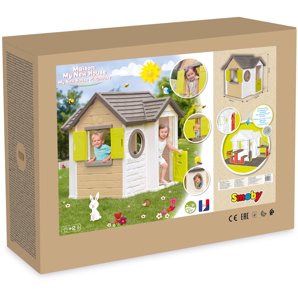 Smoby Spielhaus »Mein neues Haus«, Made in Europe