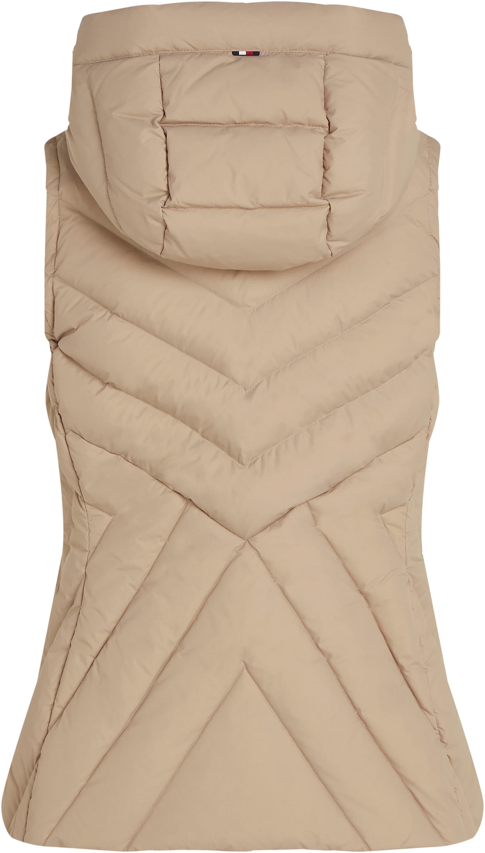 Tommy Hilfiger Steppweste »CHEVRON MW PADDED VEST«, mit mittelstarker Wattierung und Tommy Hilfiger Markenlabel