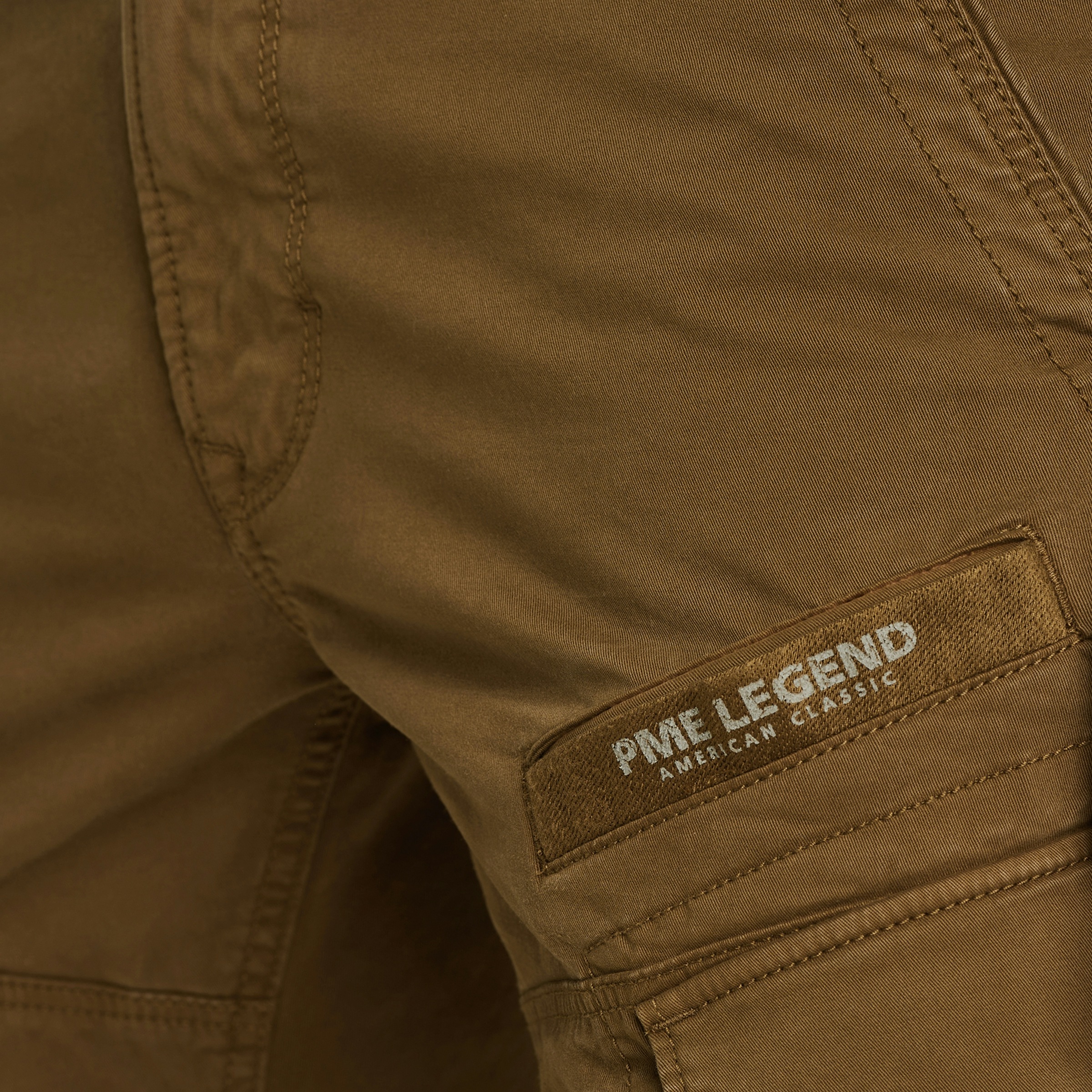 PME LEGEND Cargohose »Nordrop Stretch Twill«, mit Logo Stickerei