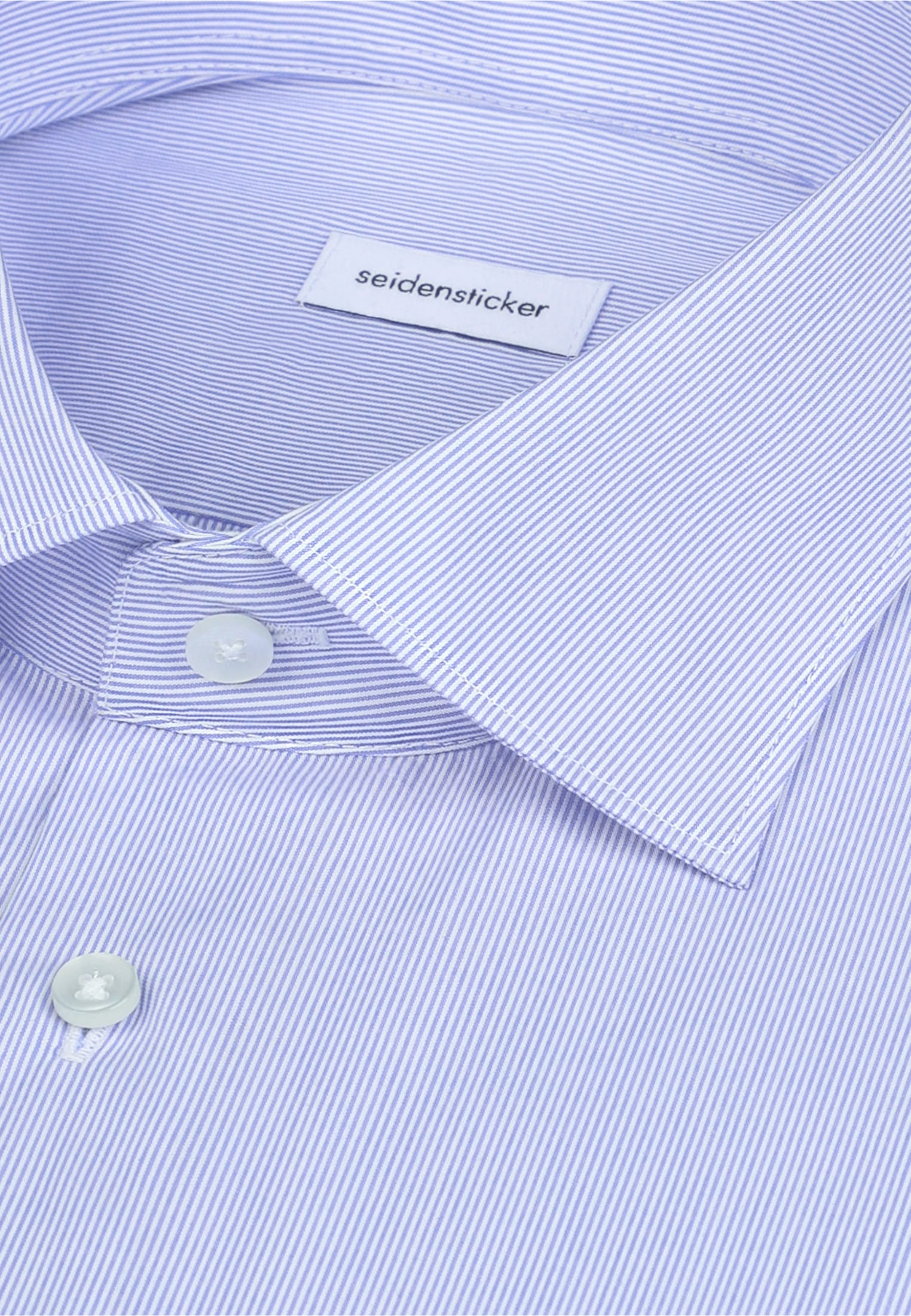 seidensticker Businesshemd »Schwarze Rose« Slim 1/1 Kentkragen Gestreift